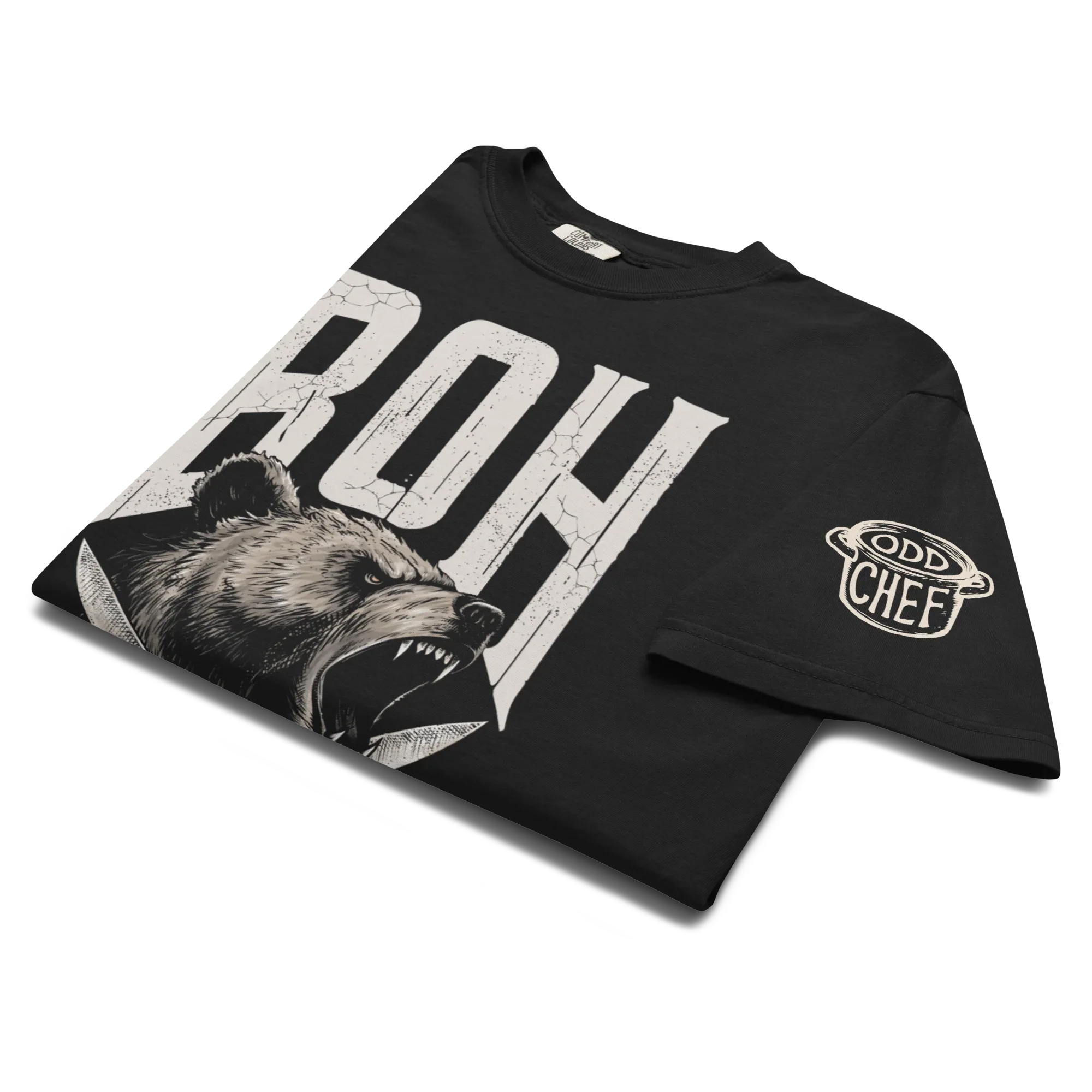 BOH Bear Heavyweight Streetwear Tee - Odd Chef