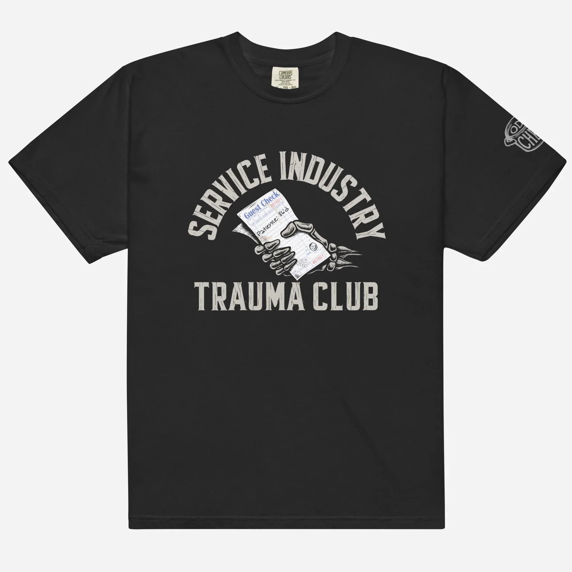 Service Industry Trauma Club Heavyweight Streetwear Tee - Odd Chef
