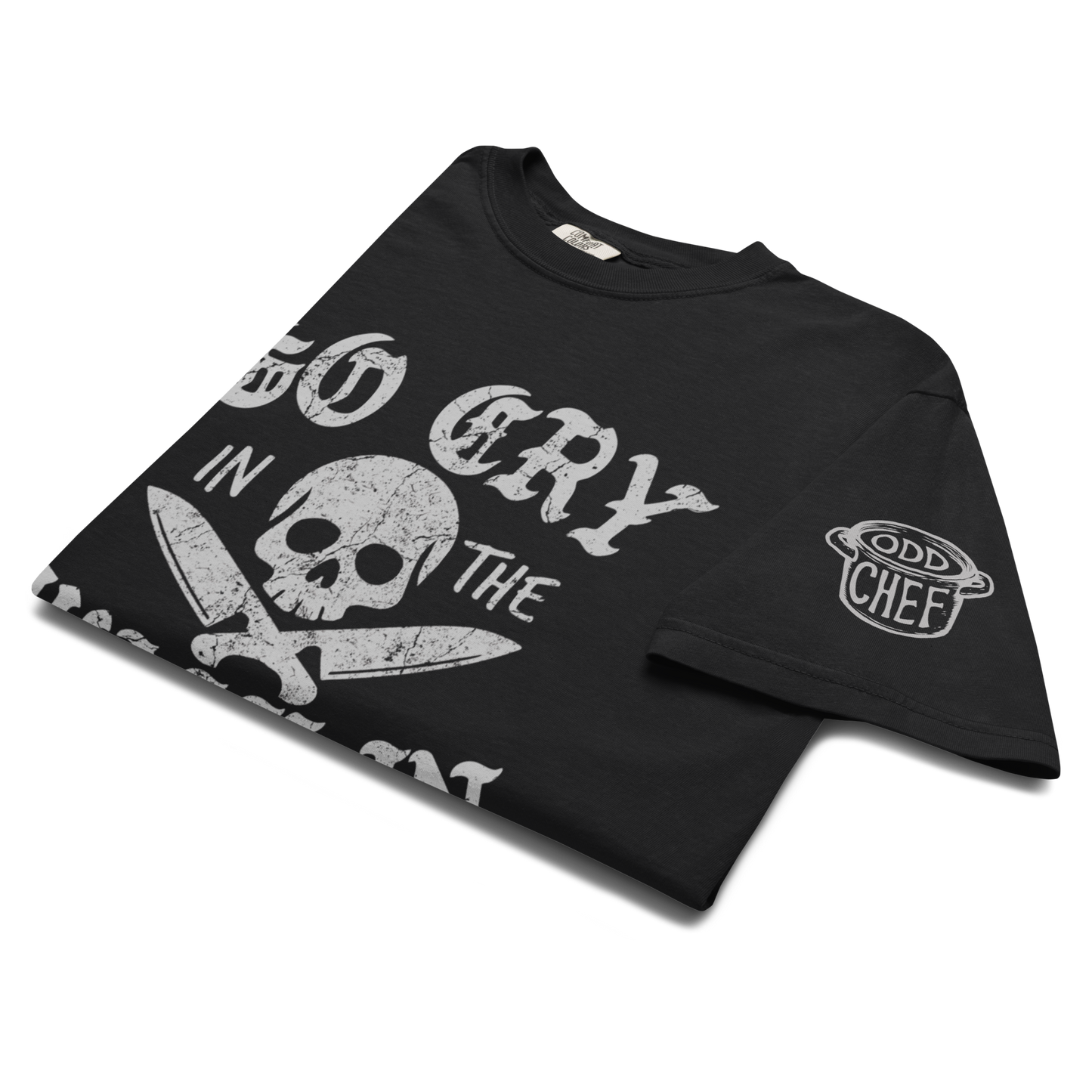 Go Cry in the Walk-In Heavyweight Streetwear Tee