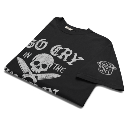 Go Cry in the Walk-In Heavyweight Streetwear Tee