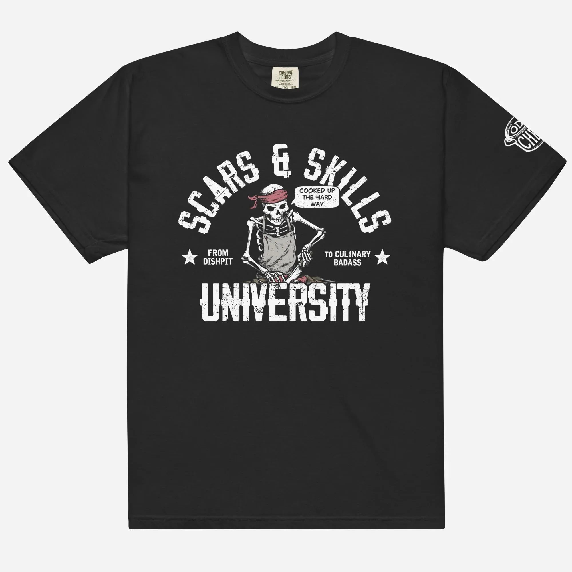 Scars & Skills Heavyweight Streetwear Tee - Odd Chef