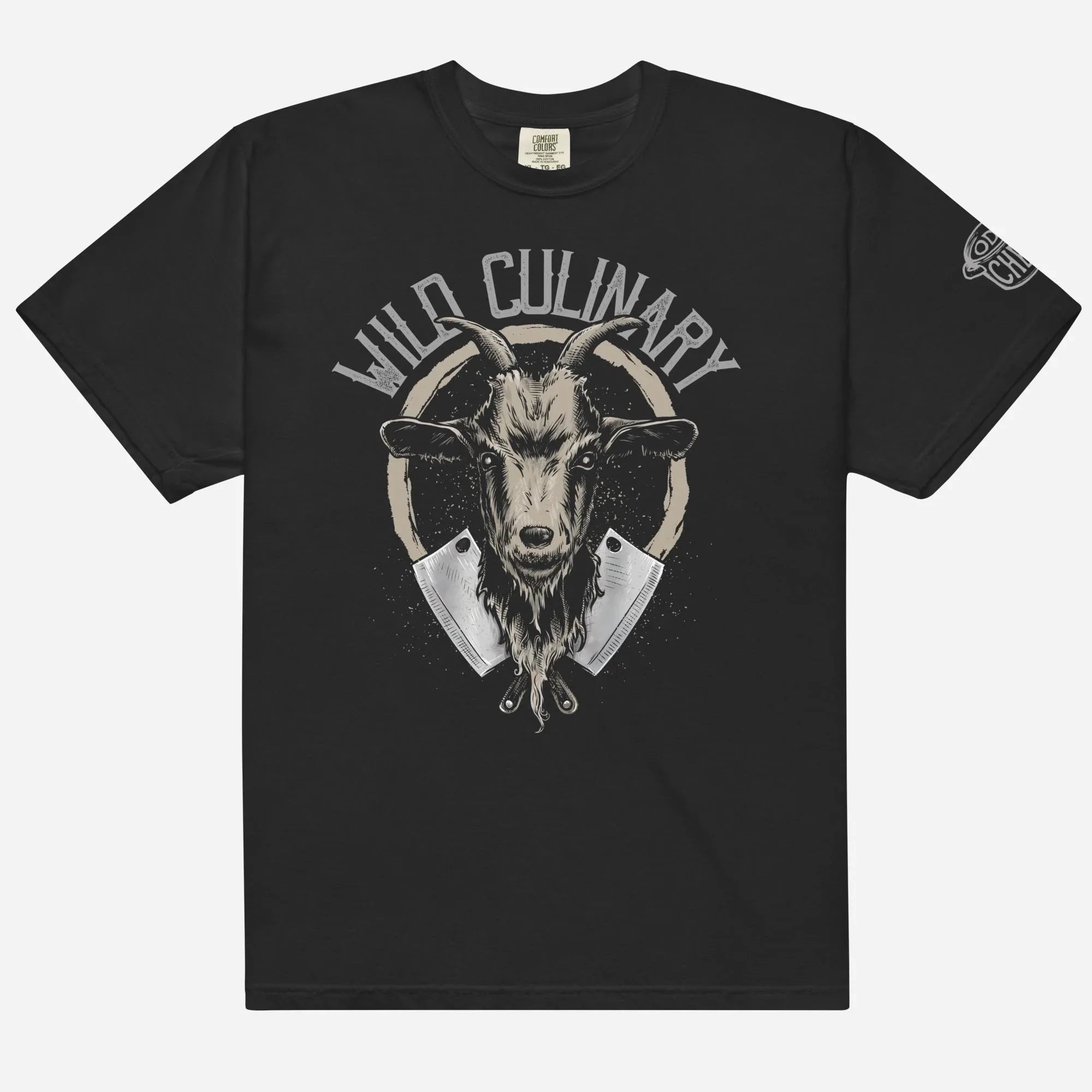 Wild Culinary GOAT Heavyweight Streetwear Tee - Odd Chef