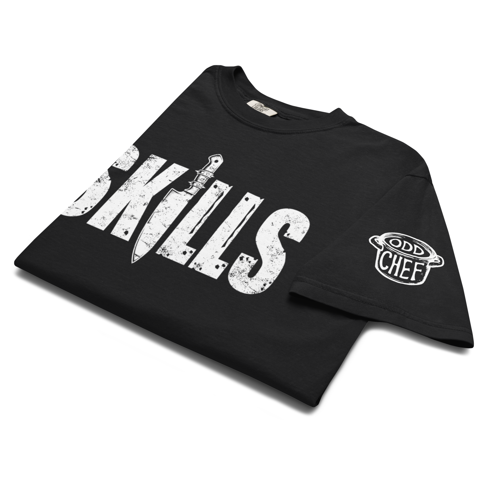Skills Chef Knife Heavyweight Streetwear Tee