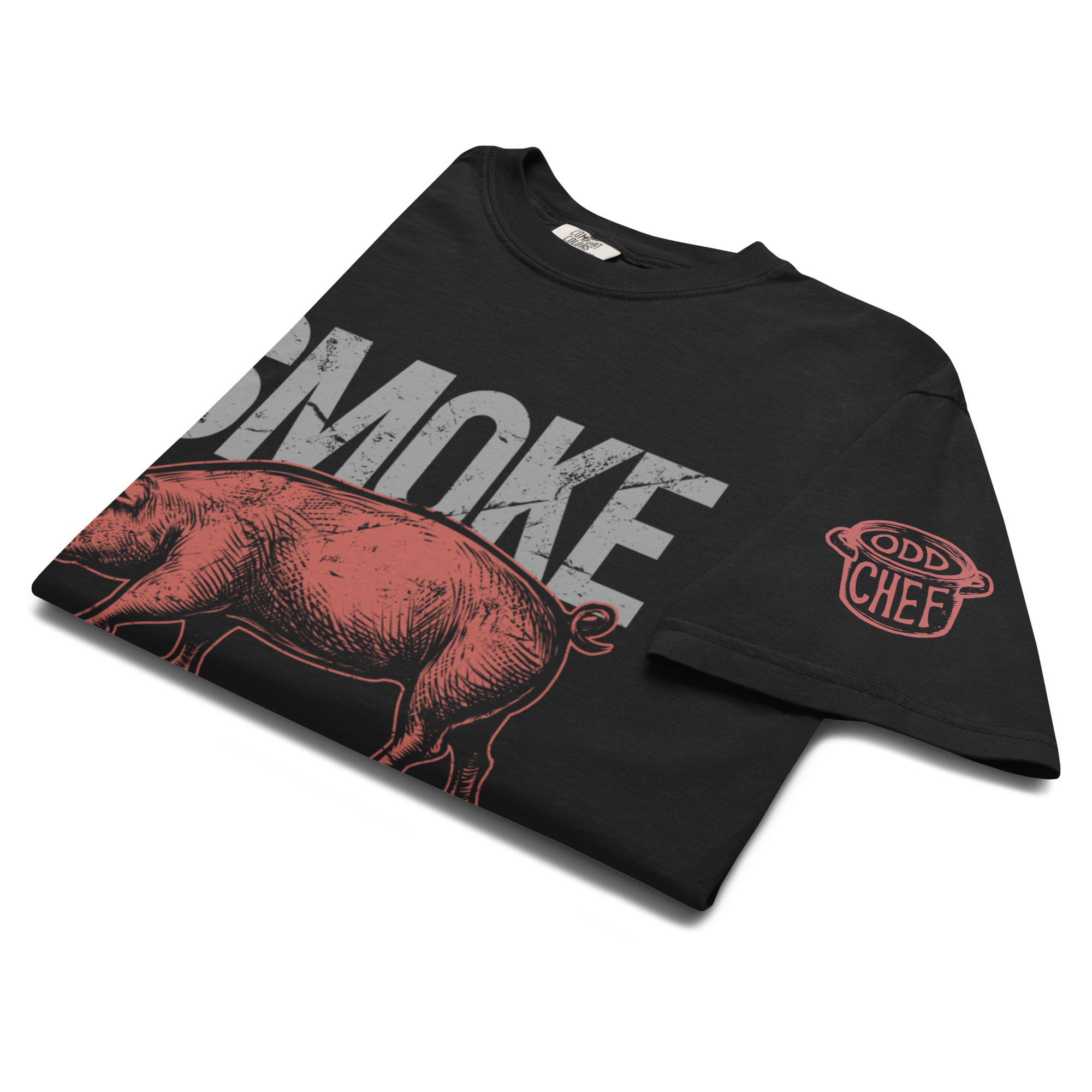 Smoke Pig Heavyweight Streetwear Tee