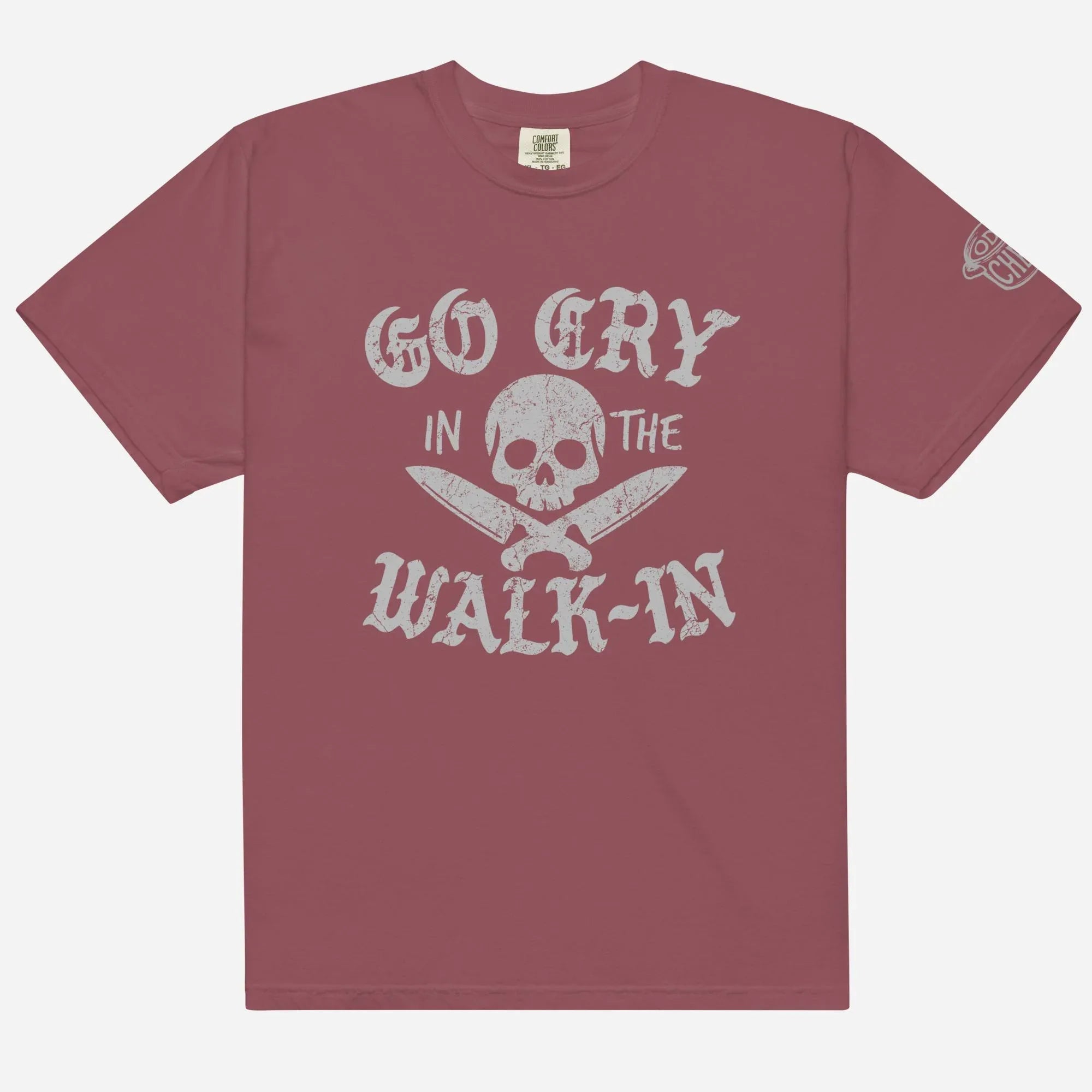 Go Cry in the Walk-In Heavyweight Streetwear Tee - Odd Chef