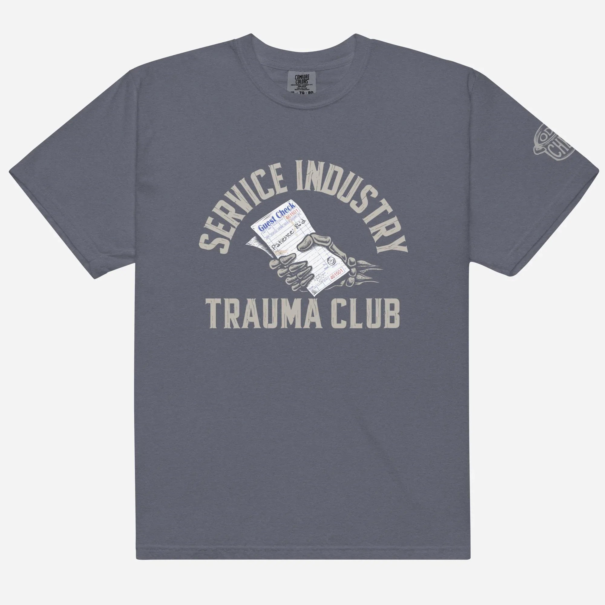 Service Industry Trauma Club Heavyweight Streetwear Tee - Odd Chef