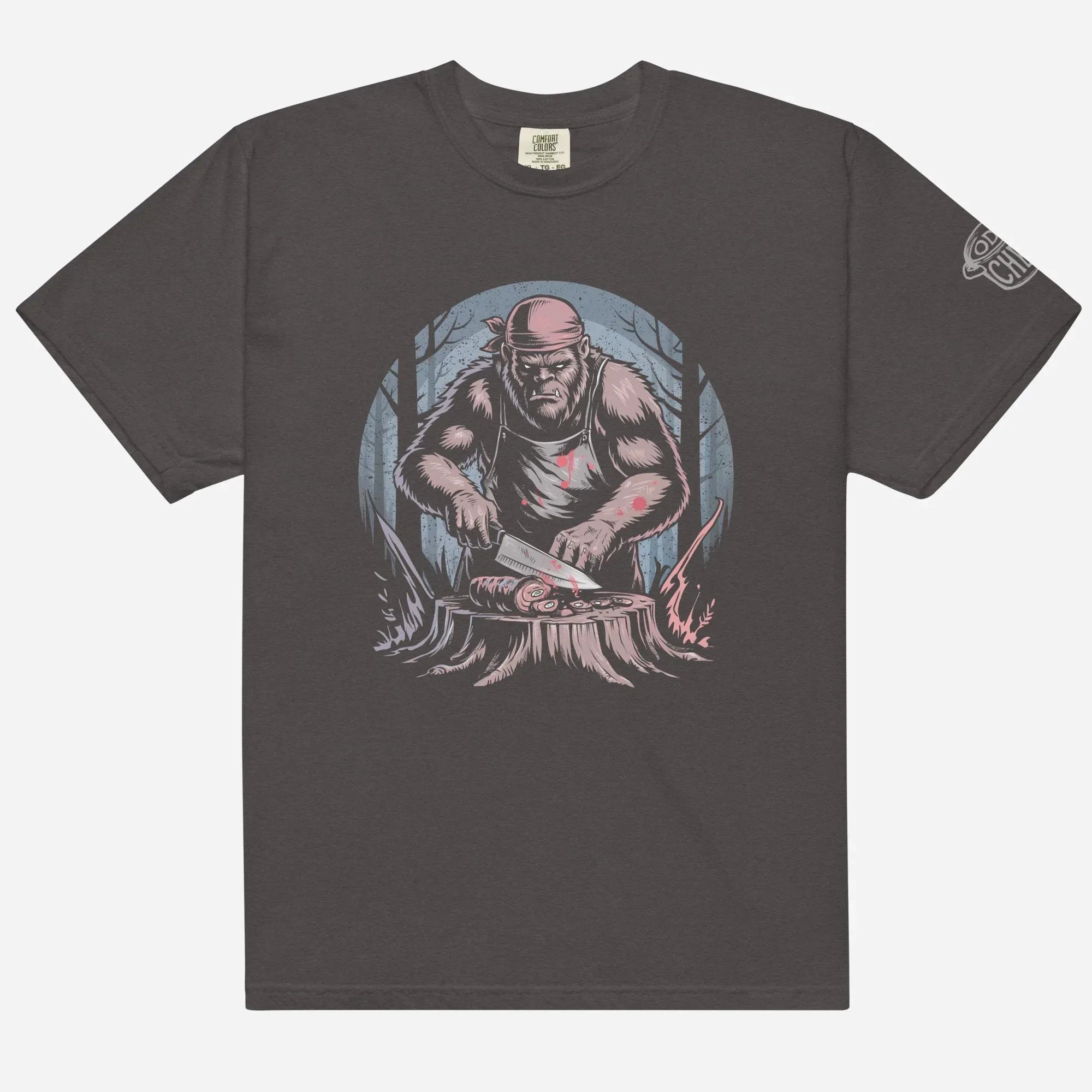 Bigfoot Chef Heavyweight Streetwear Tee - Odd Chef