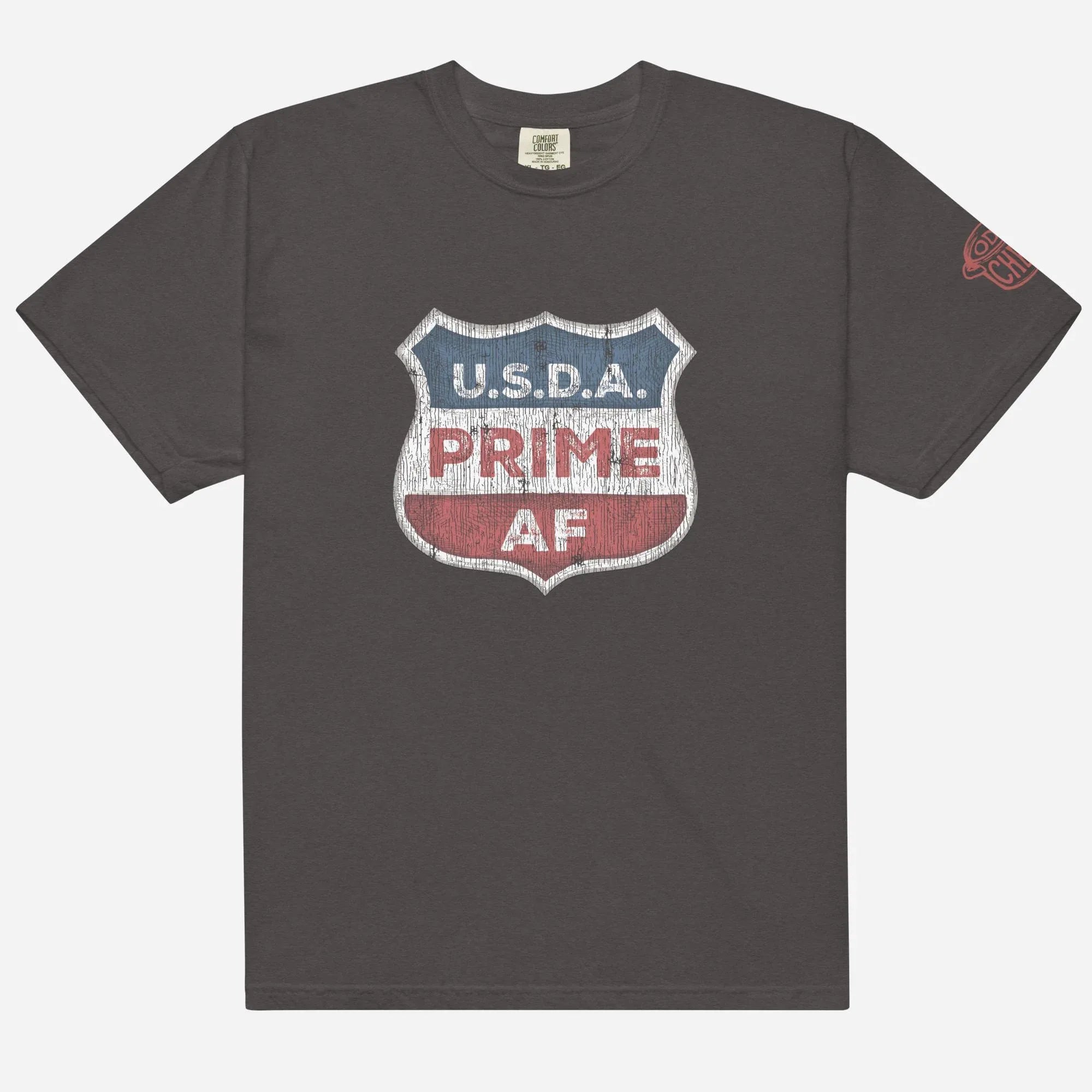 USDA Prime AF Heavyweight Streetwear Tee - Odd Chef