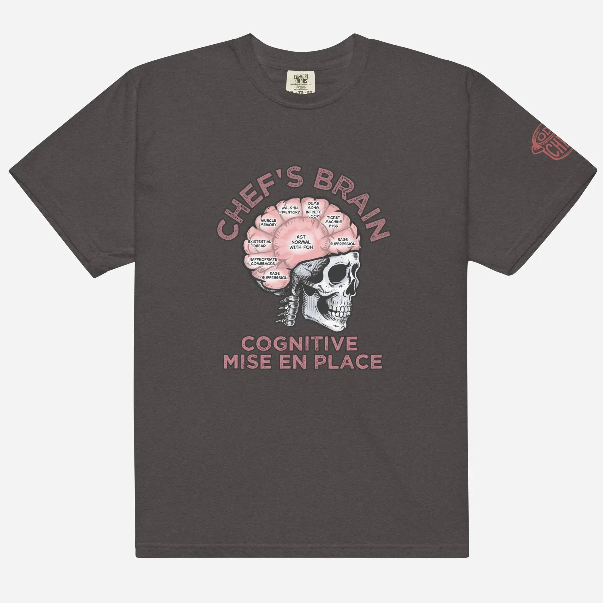 Chef's Brain Heavyweight Streetwear Tee - Odd Chef