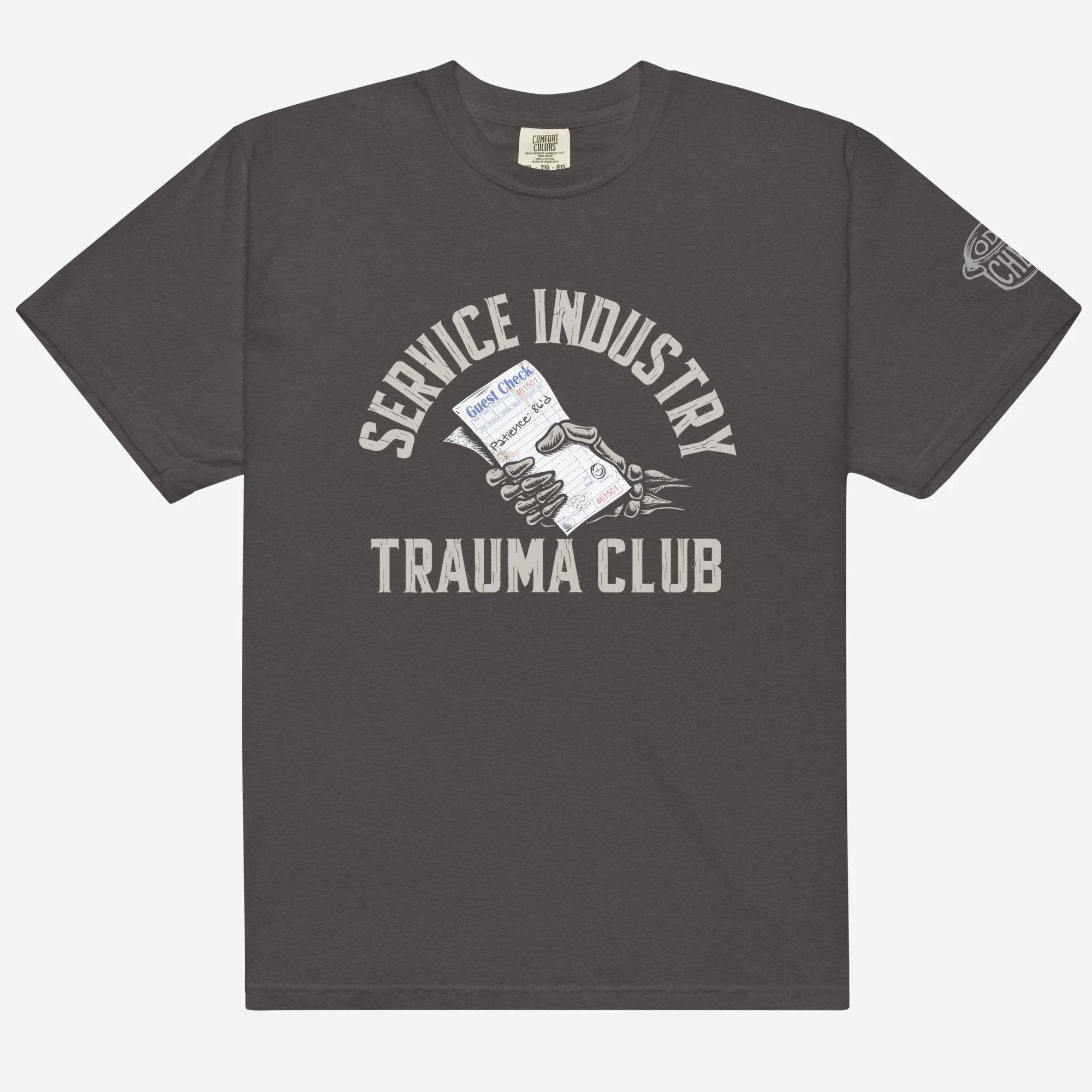 Service Industry Trauma Club Heavyweight Streetwear Tee - Odd Chef