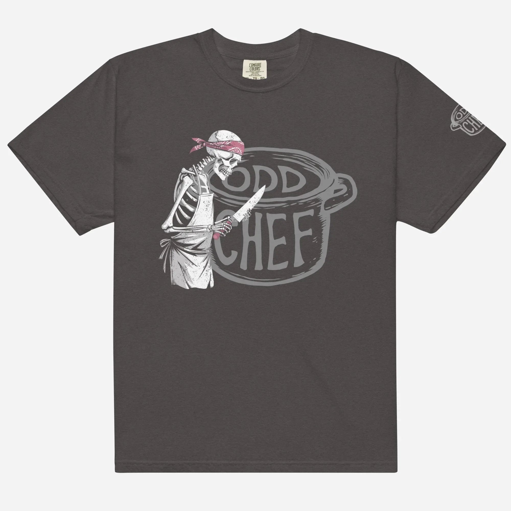 Odd Chef Skeleton Heavyweight Streetwear Tee - Odd Chef