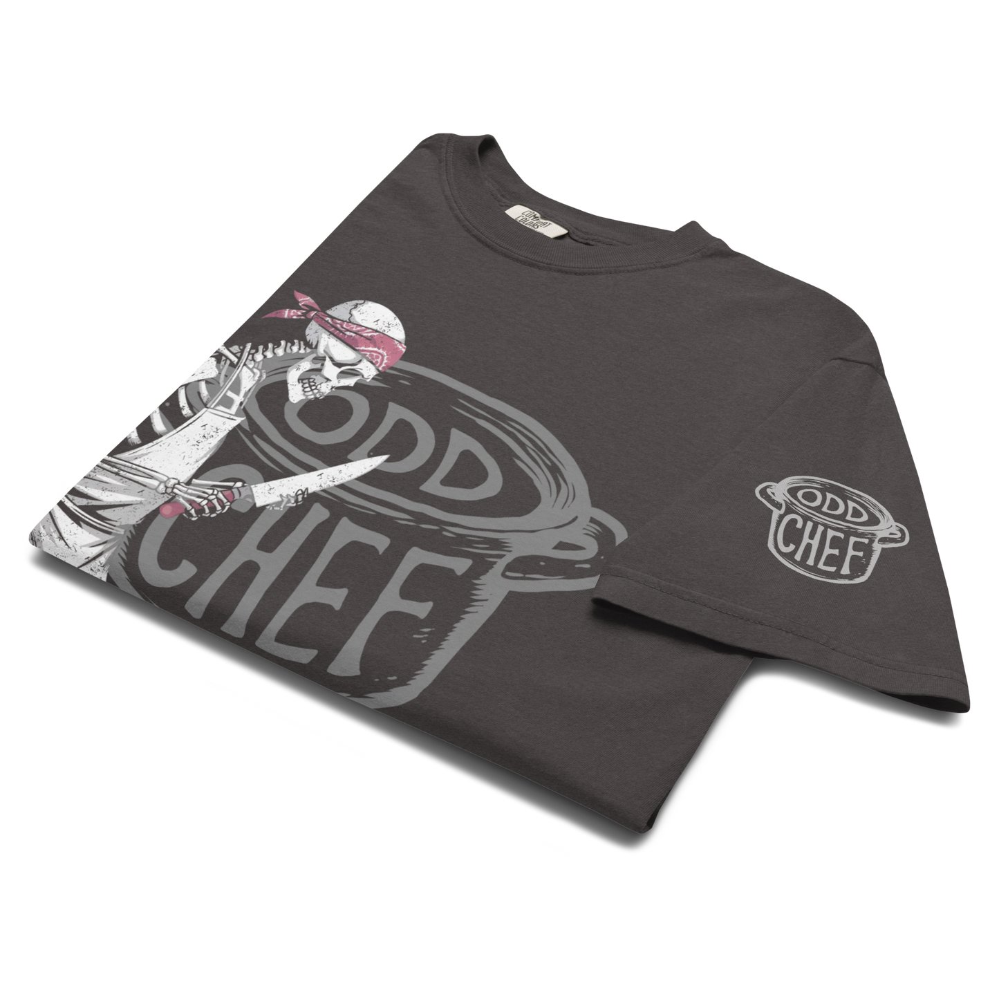 Odd Chef Skeleton Heavyweight Streetwear Tee