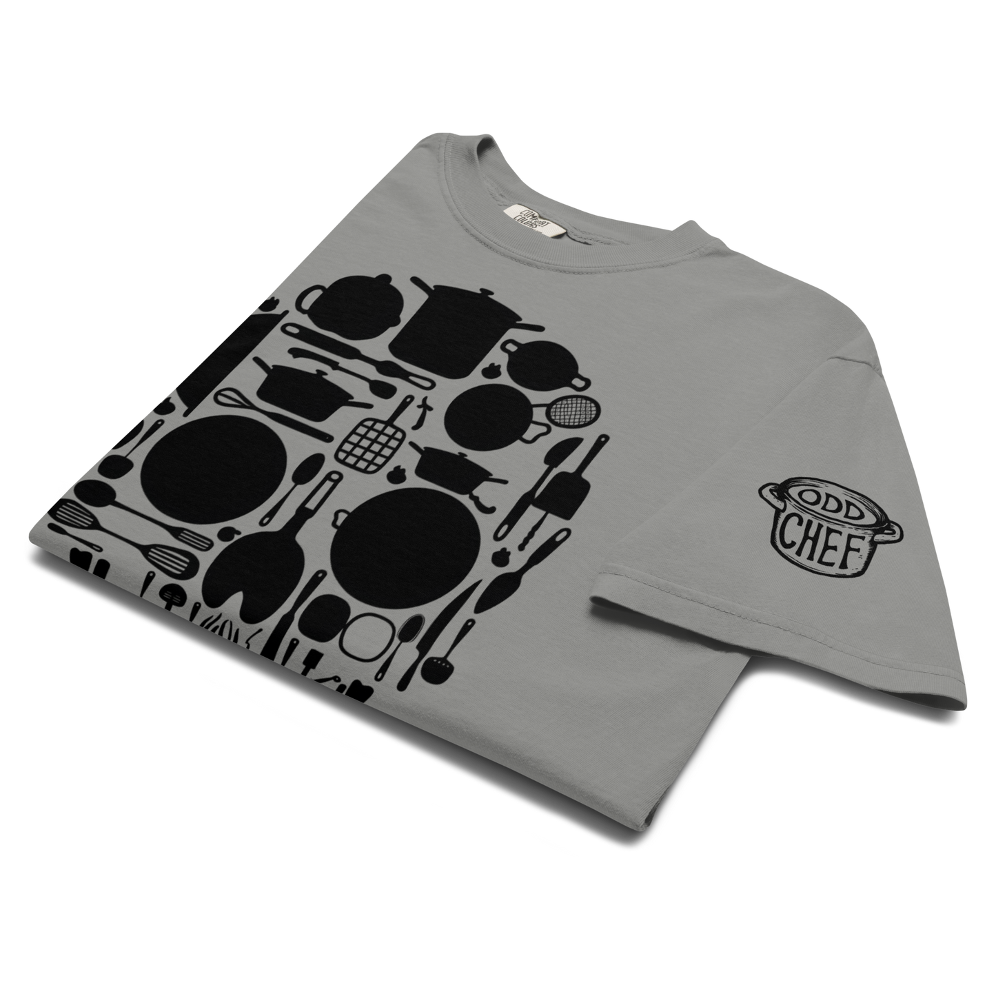 Kitchen Skull Heavyweight Streetwear Tee