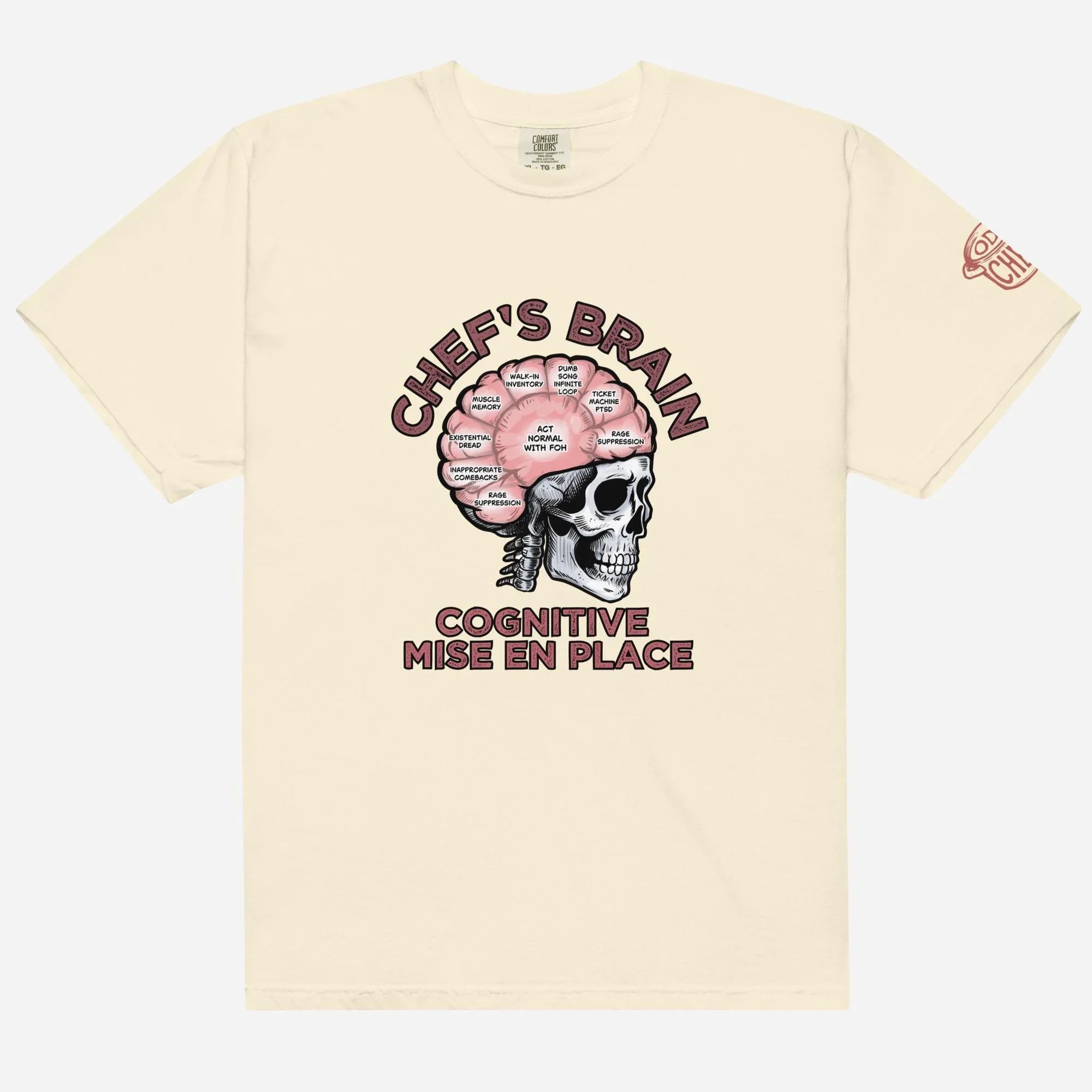 Chef's Brain Heavyweight Streetwear Tee - Odd Chef