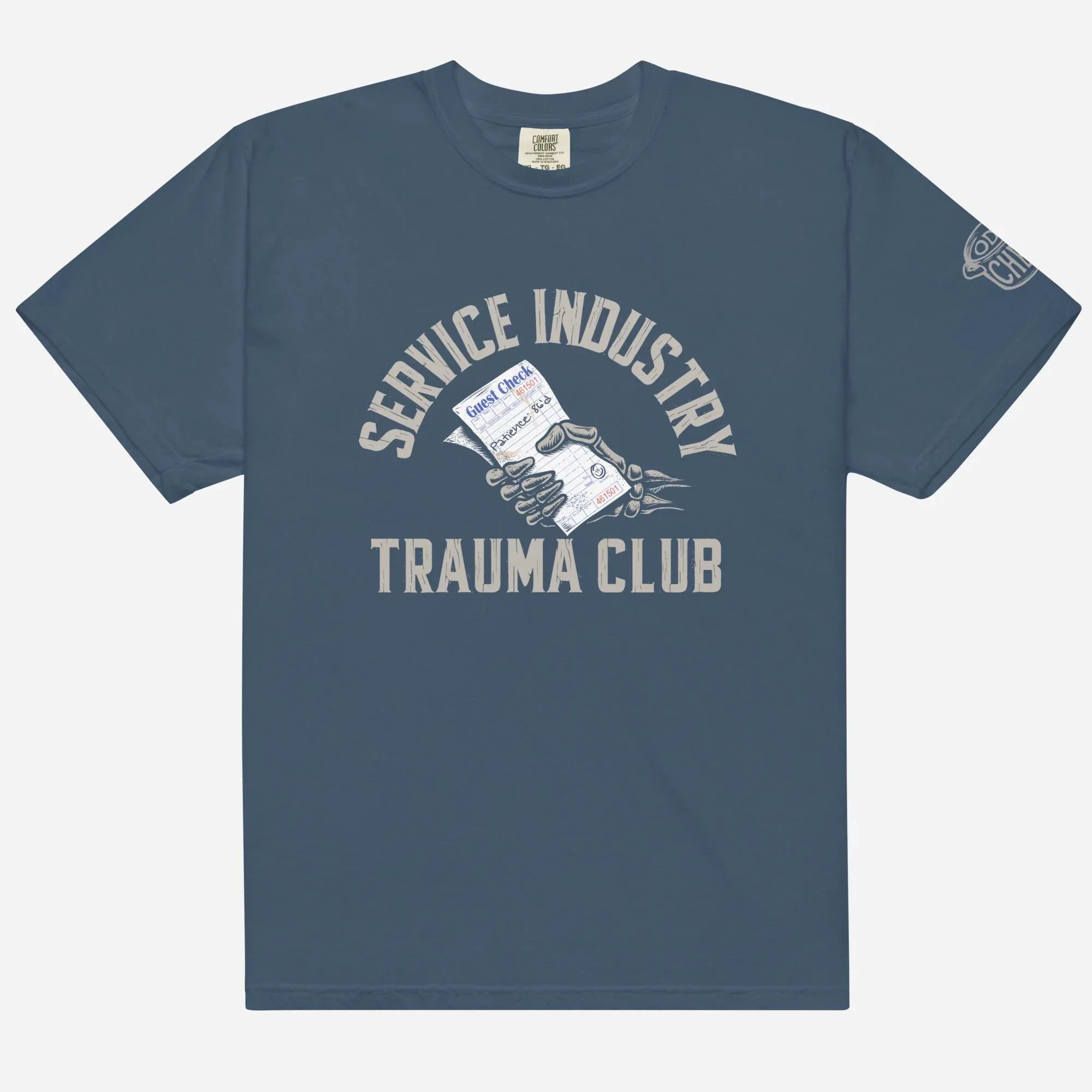 Service Industry Trauma Club Heavyweight Streetwear Tee - Odd Chef