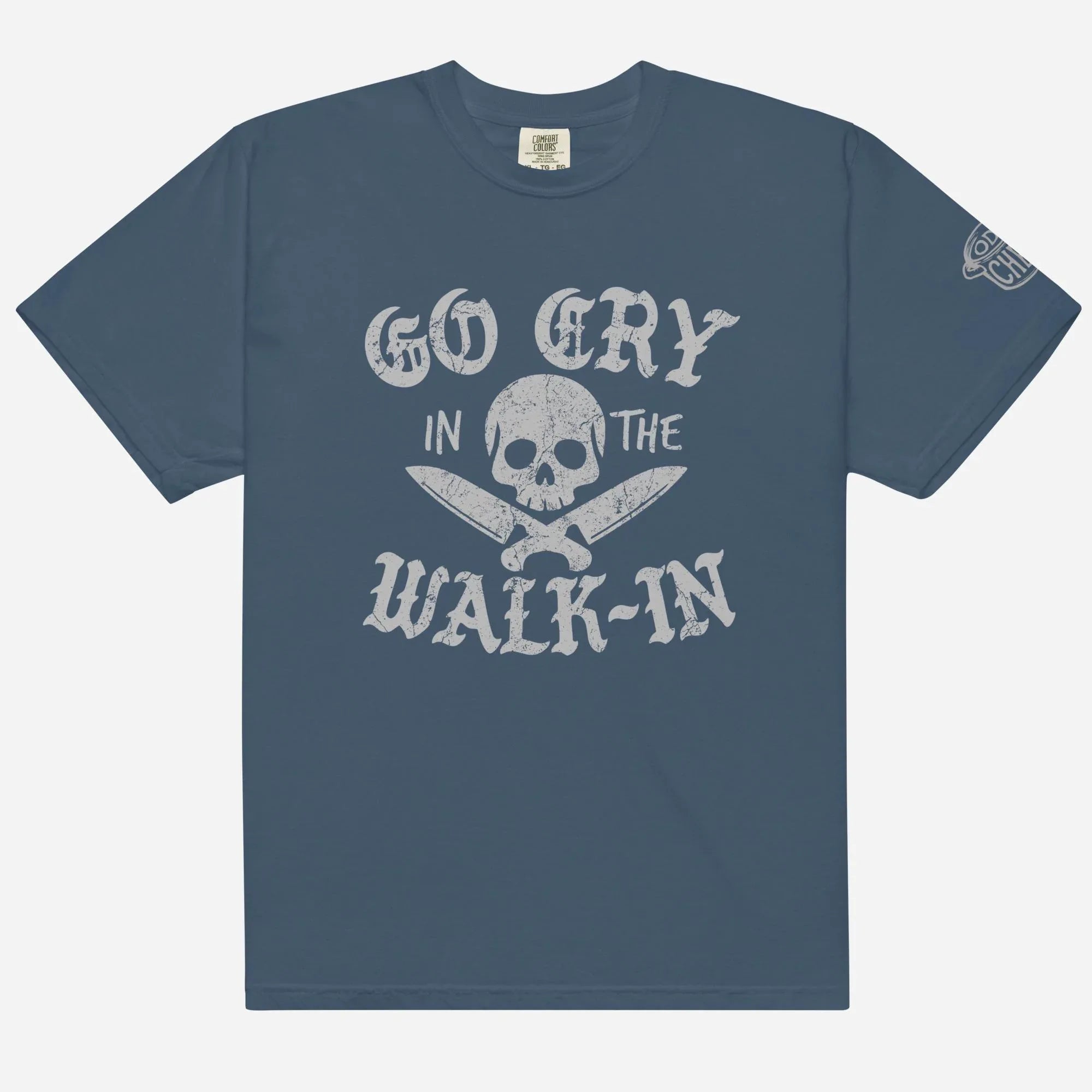 Go Cry in the Walk-In Heavyweight Streetwear Tee - Odd Chef