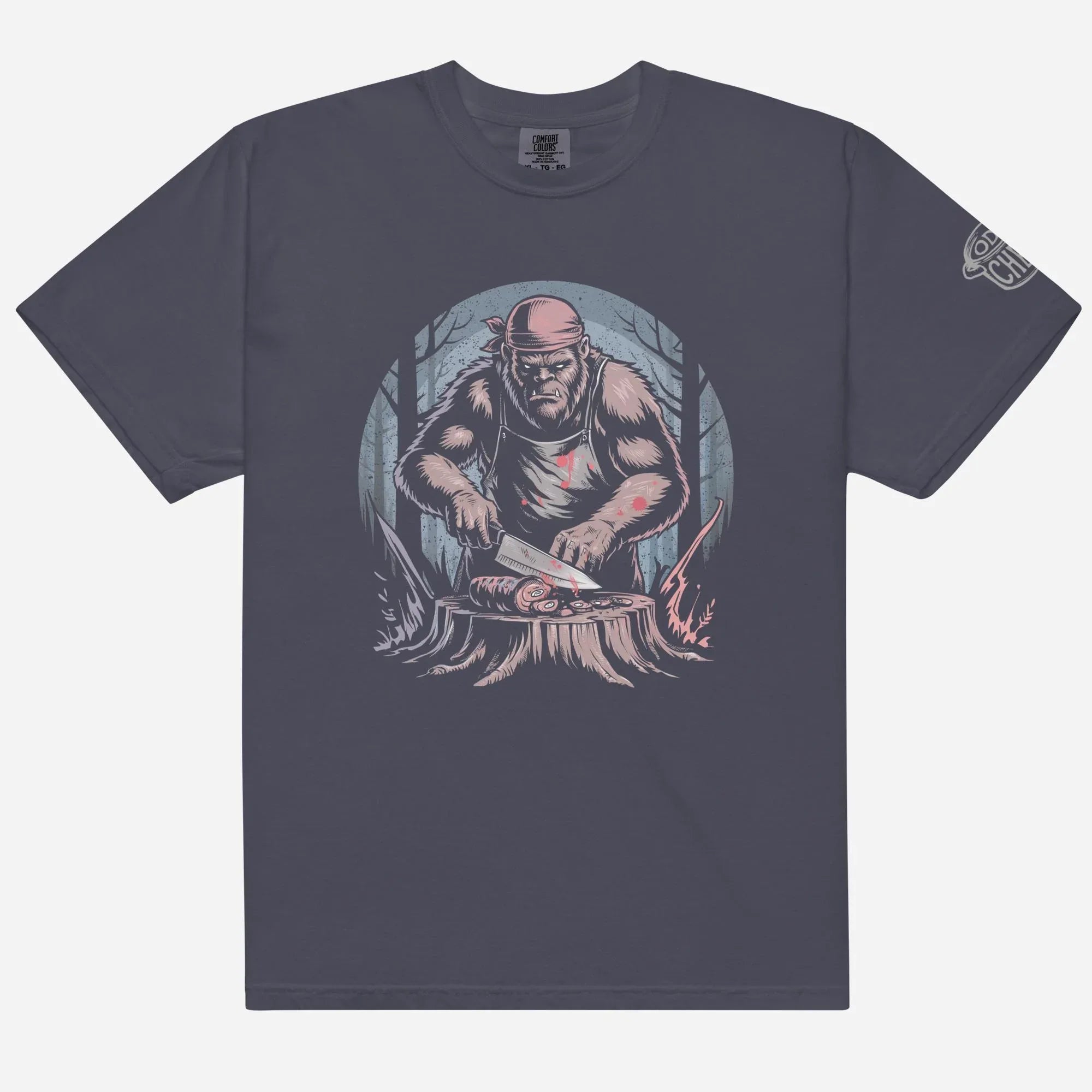 Bigfoot Chef Heavyweight Streetwear Tee - Odd Chef