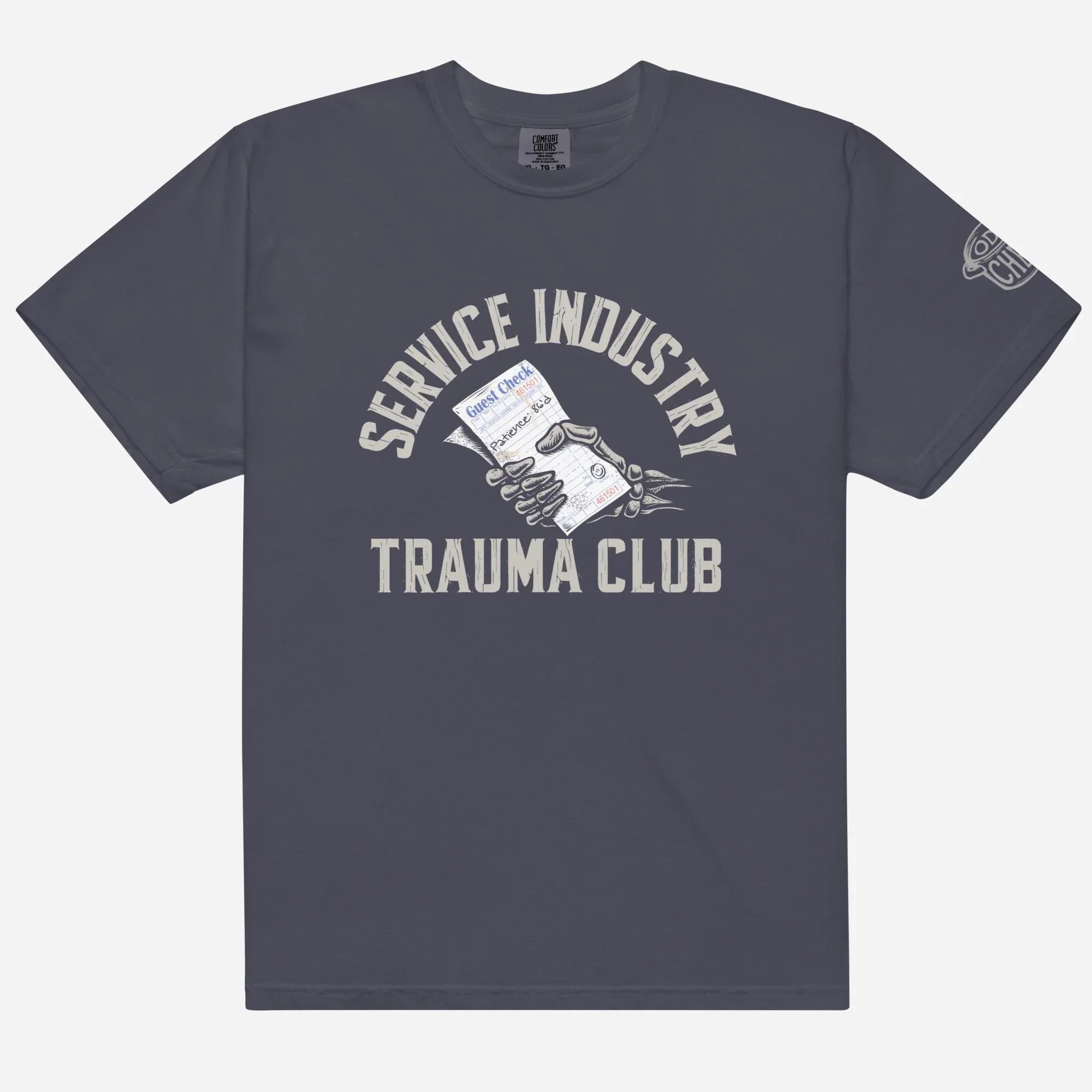 Service Industry Trauma Club Heavyweight Streetwear Tee - Odd Chef