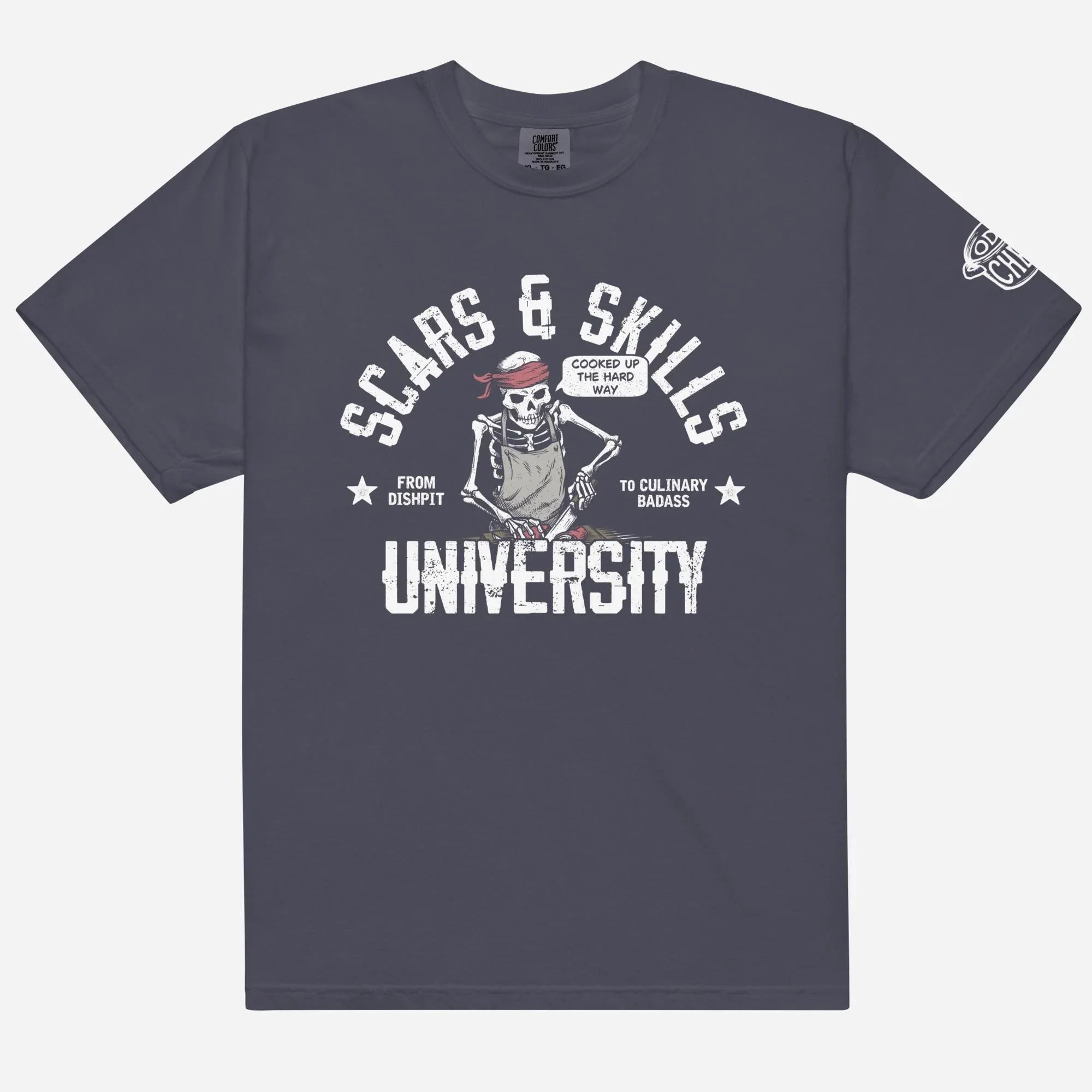 Scars & Skills Heavyweight Streetwear Tee - Odd Chef