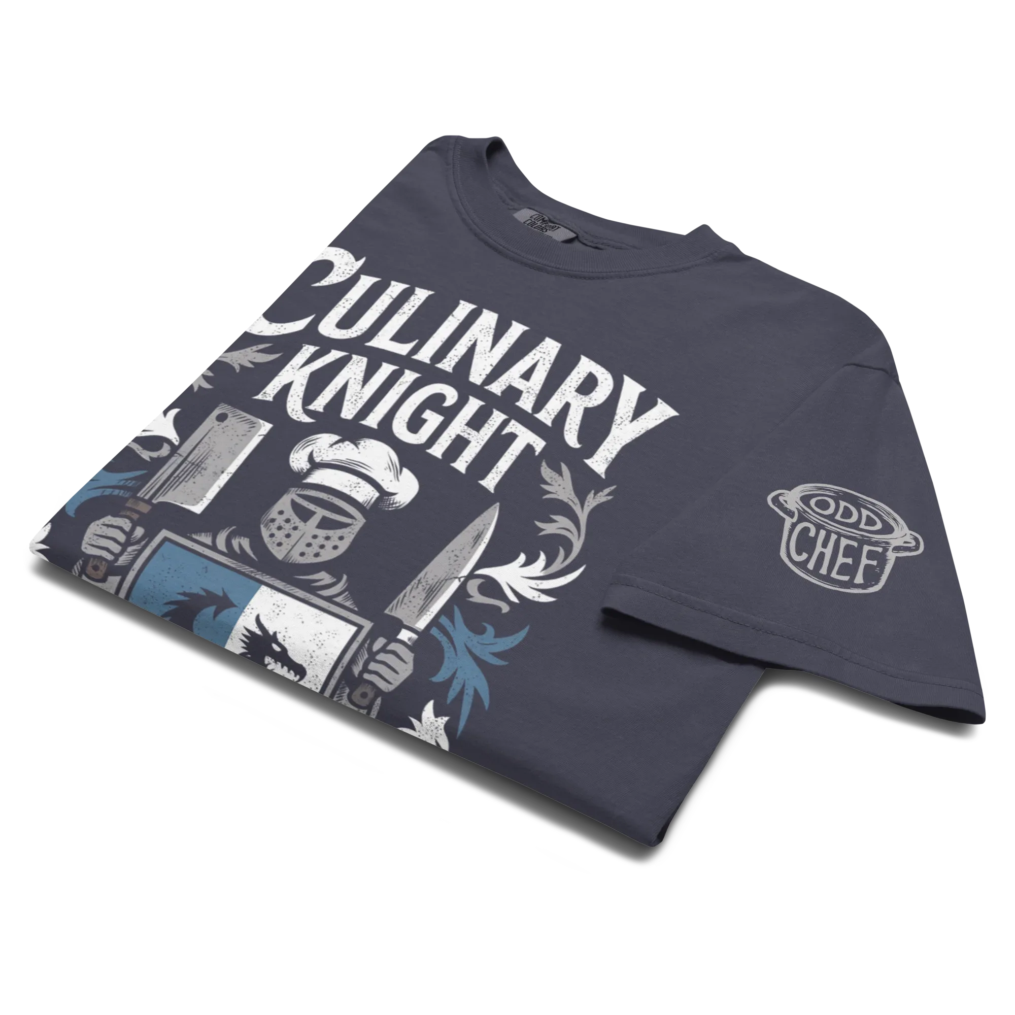 Culinary Knight Heavyweight Streetwear Tee - Odd Chef