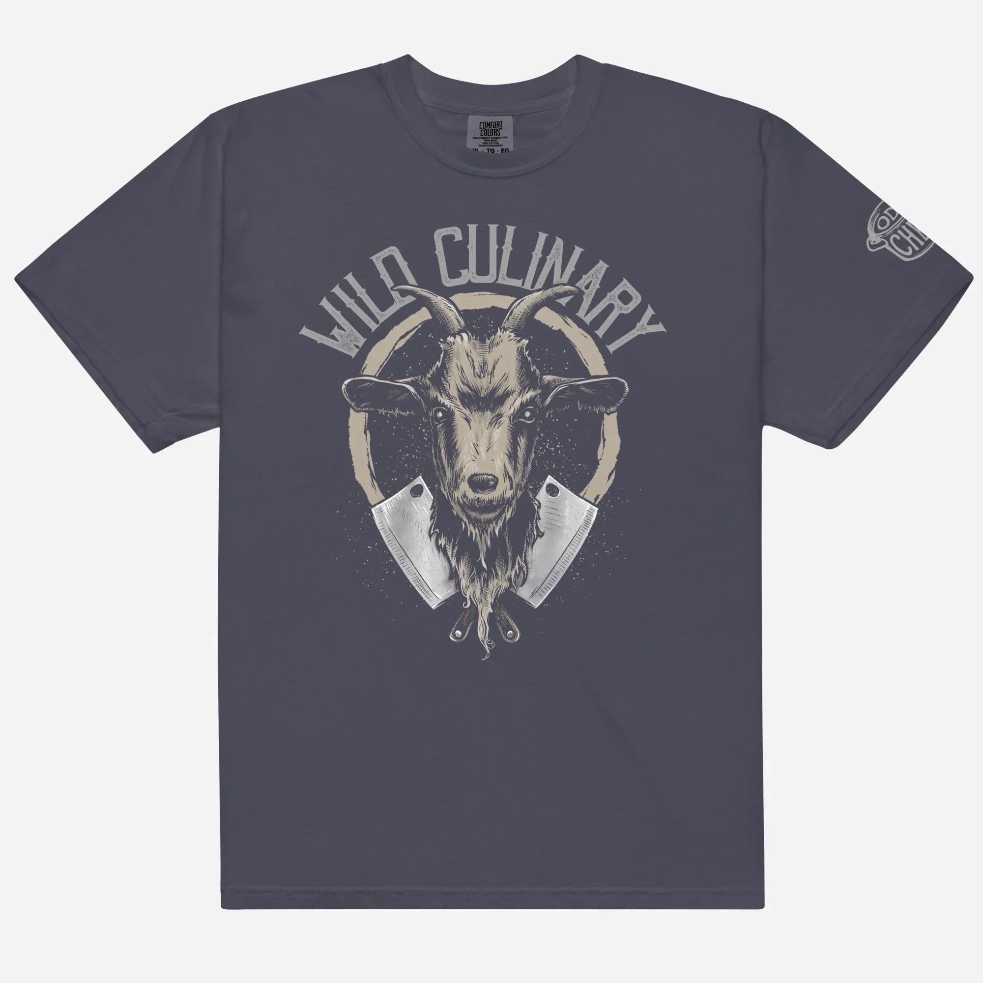 Wild Culinary GOAT Heavyweight Streetwear Tee - Odd Chef