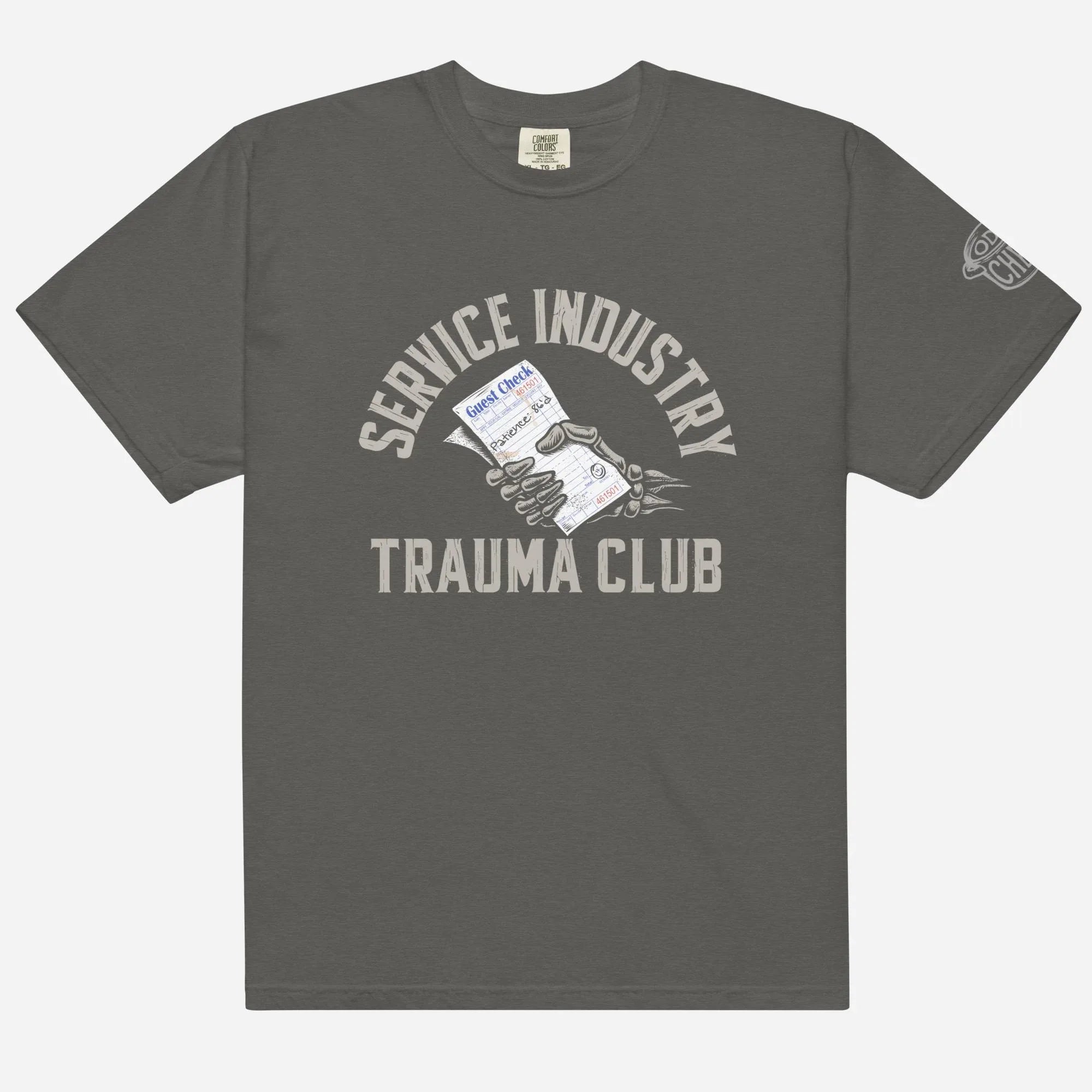 Service Industry Trauma Club Heavyweight Streetwear Tee - Odd Chef