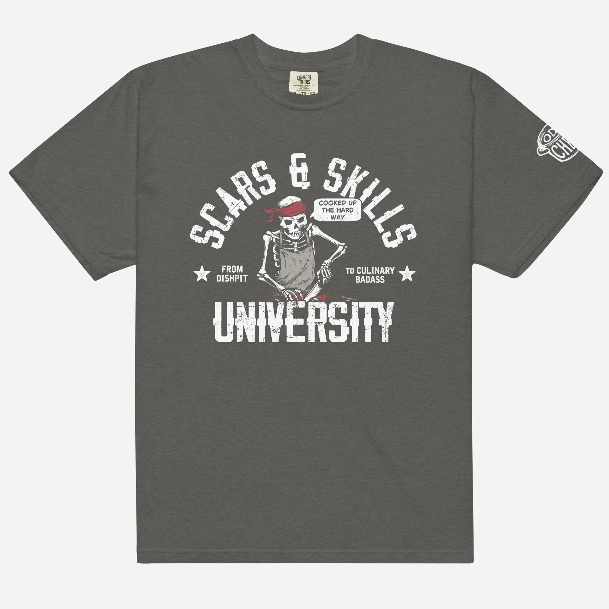 Scars & Skills Heavyweight Streetwear Tee - Odd Chef