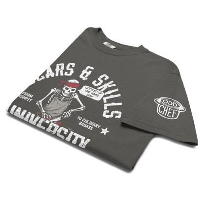 Scars & Skills Heavyweight Streetwear Tee