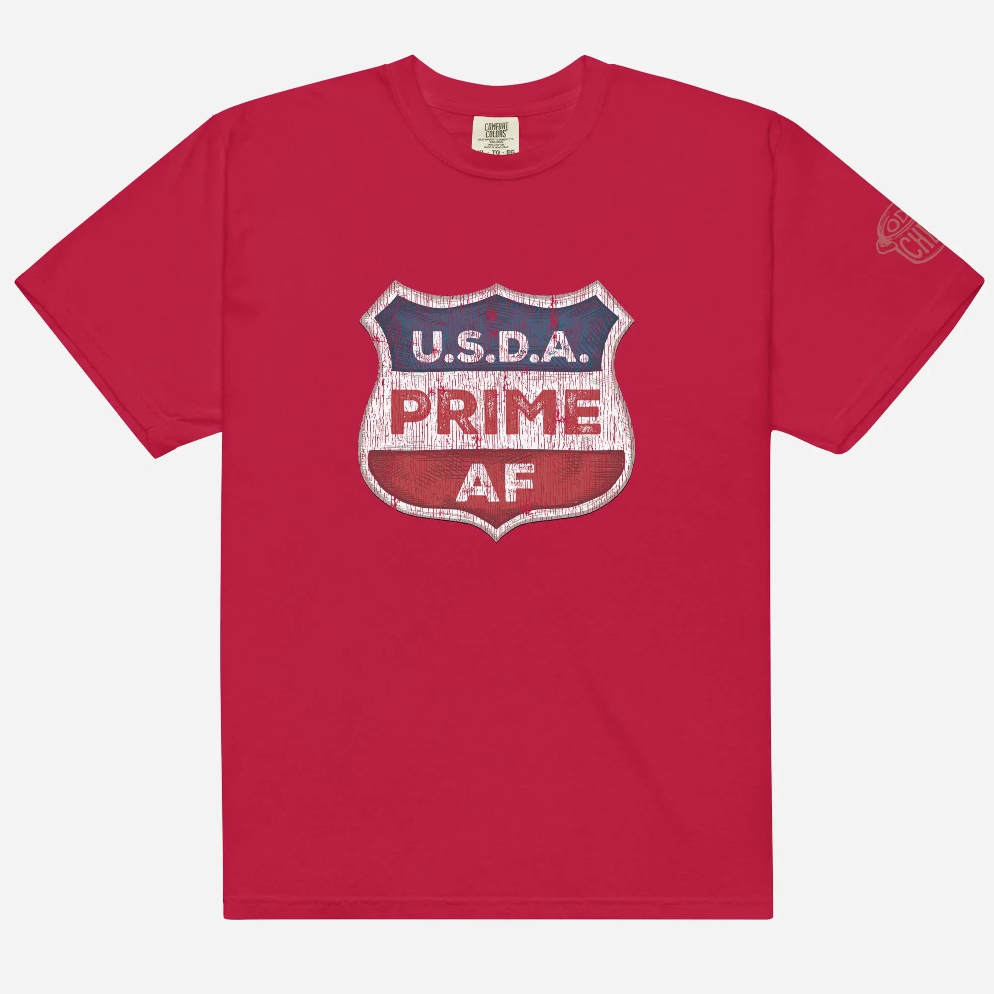 USDA Prime AF Heavyweight Streetwear Tee - Odd Chef
