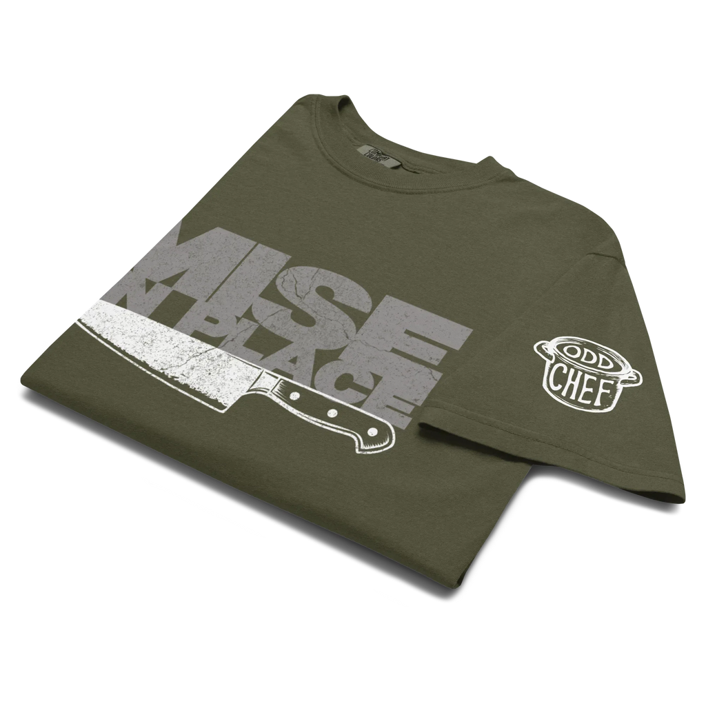 Mise en Place Heavyweight Streetwear Tee - Odd Chef