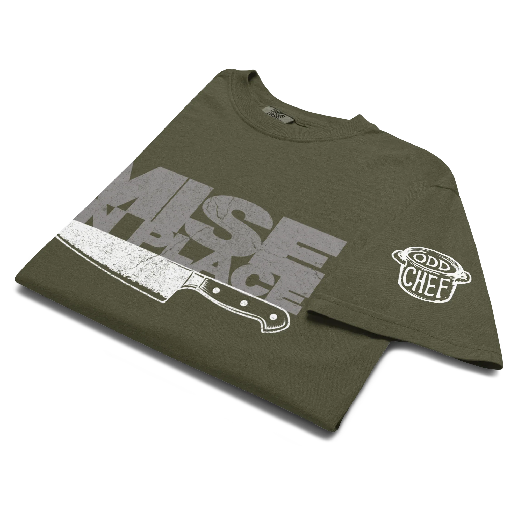 Mise en Place Heavyweight Streetwear Tee - Odd Chef