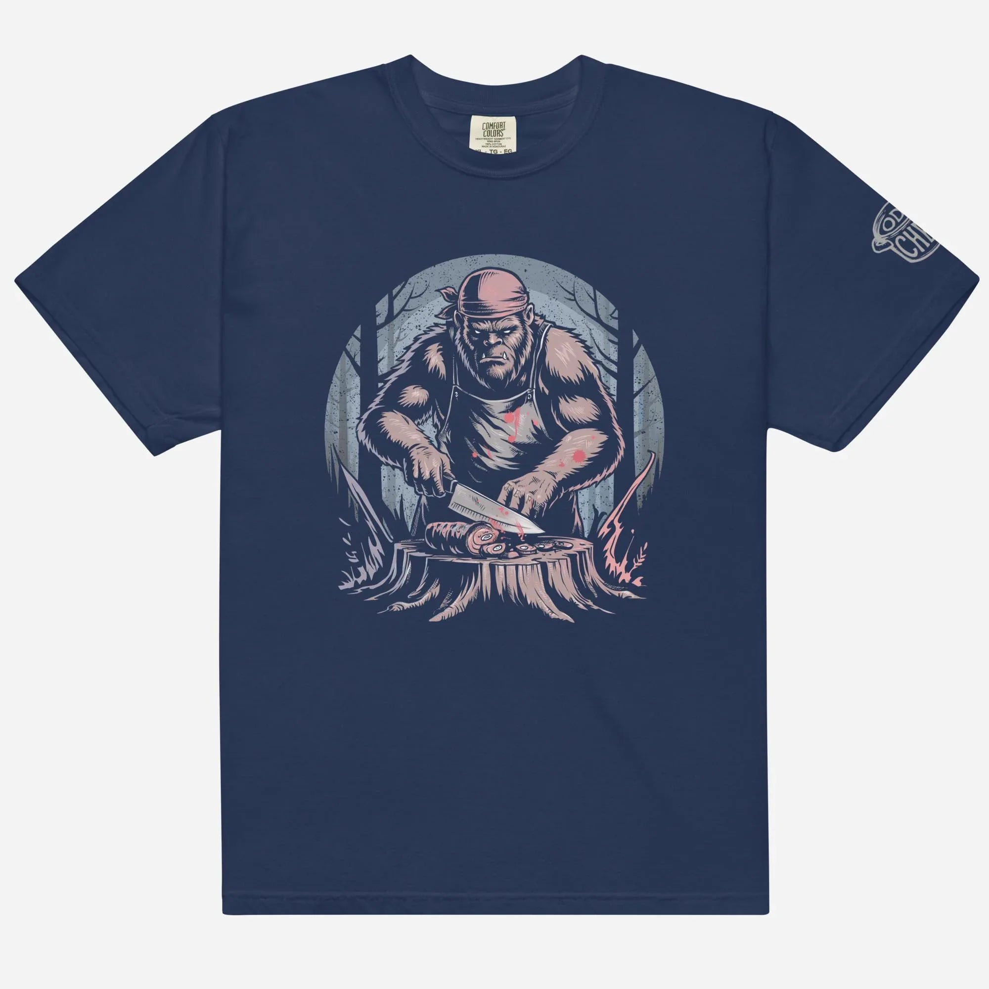 Bigfoot Chef Heavyweight Streetwear Tee - Odd Chef