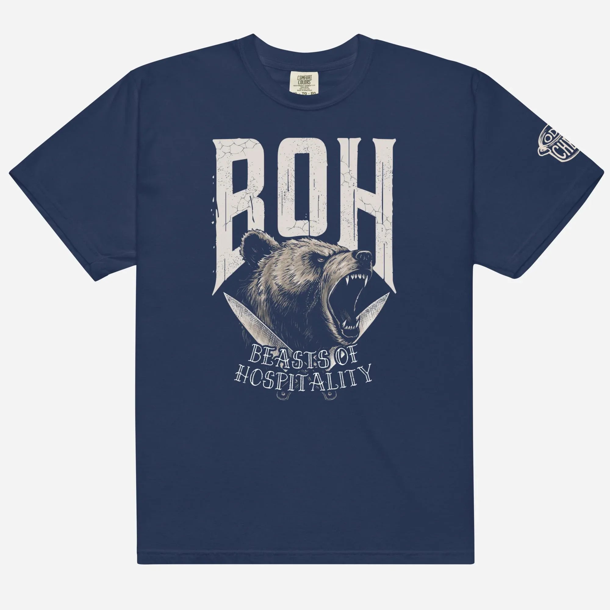 BOH Bear Heavyweight Streetwear Tee - Odd Chef
