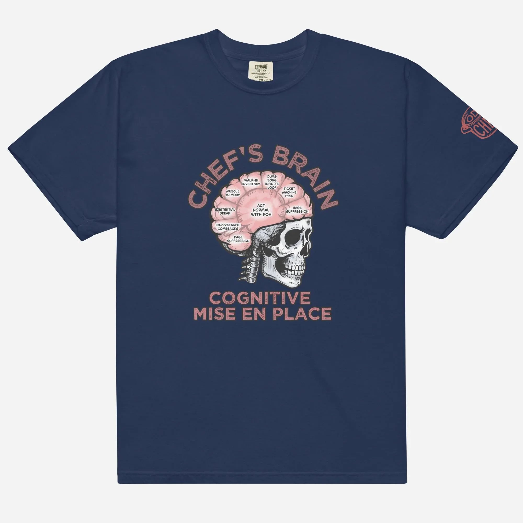 Chef's Brain Heavyweight Streetwear Tee - Odd Chef