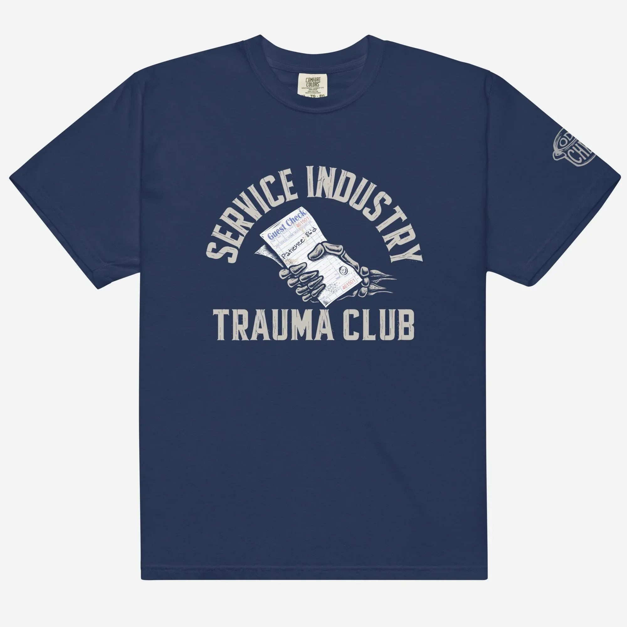 Service Industry Trauma Club Heavyweight Streetwear Tee - Odd Chef