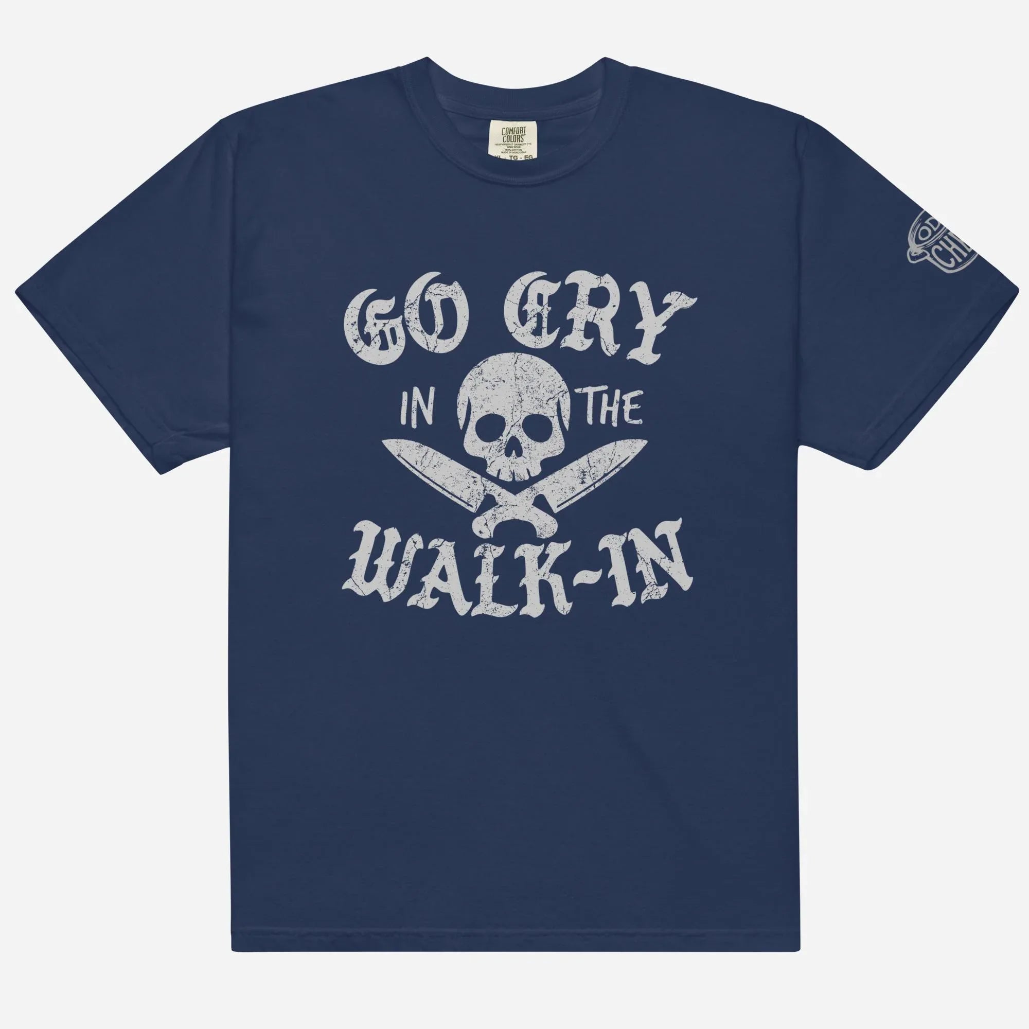 Go Cry in the Walk-In Heavyweight Streetwear Tee - Odd Chef