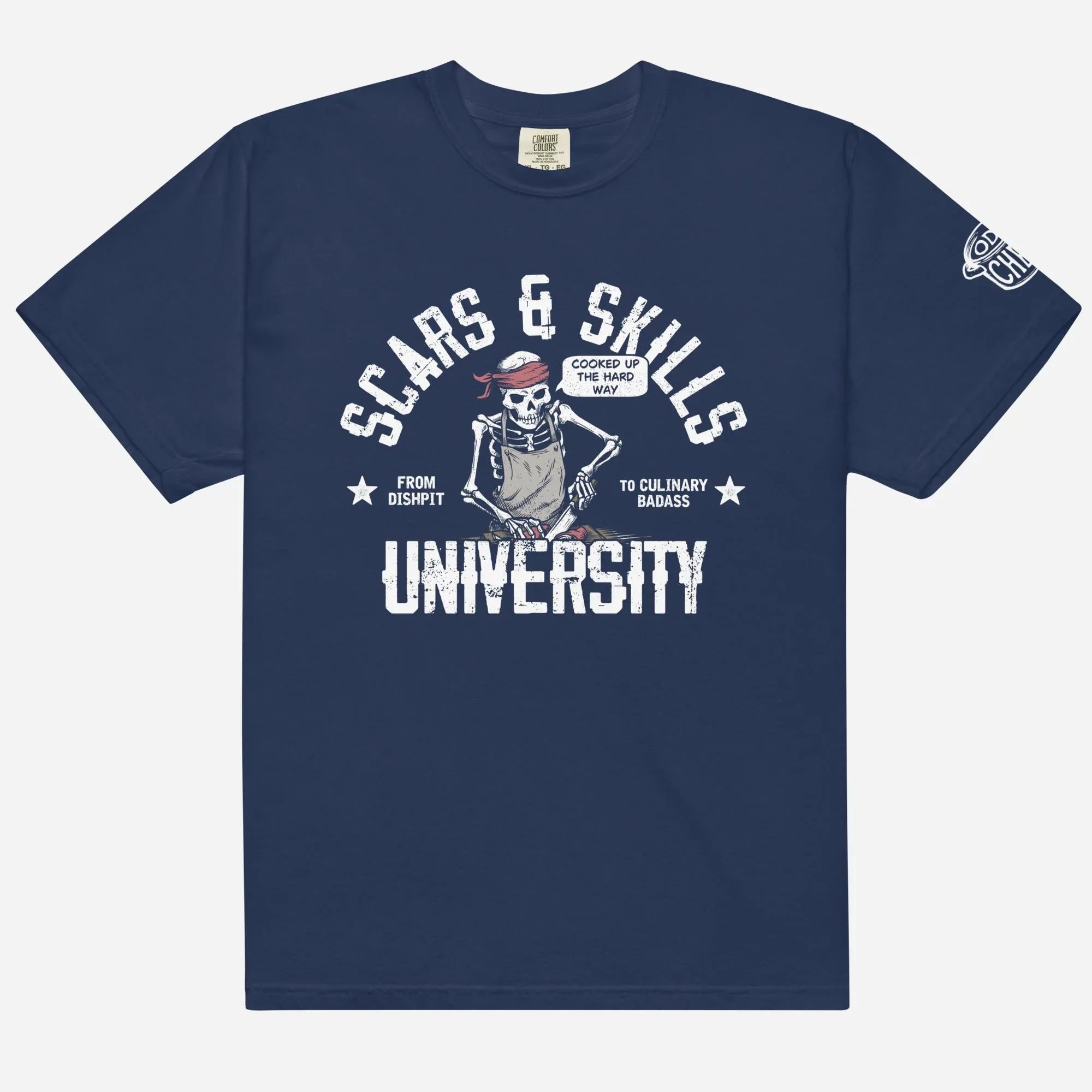 Scars & Skills Heavyweight Streetwear Tee - Odd Chef