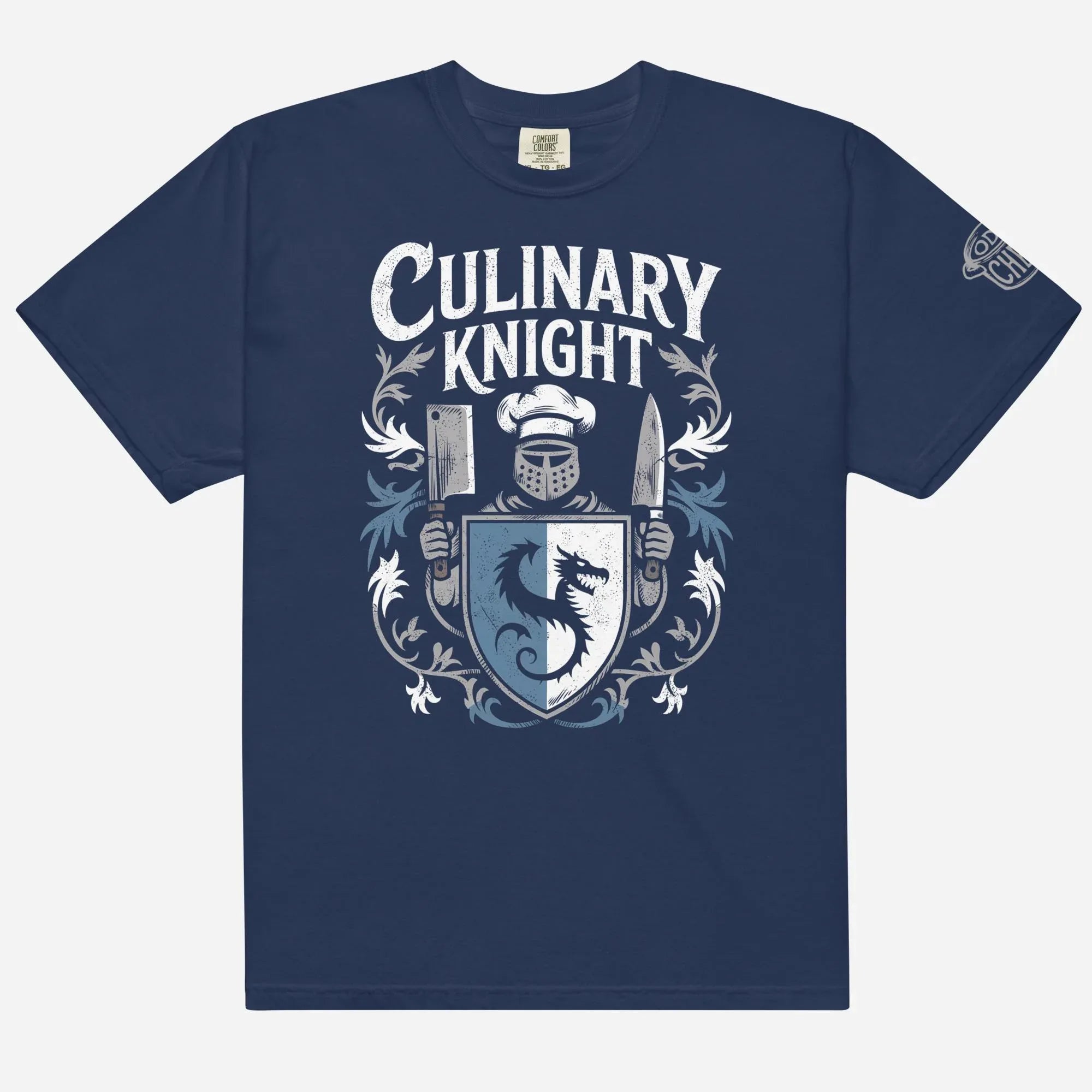Culinary Knight Heavyweight Streetwear Tee - Odd Chef