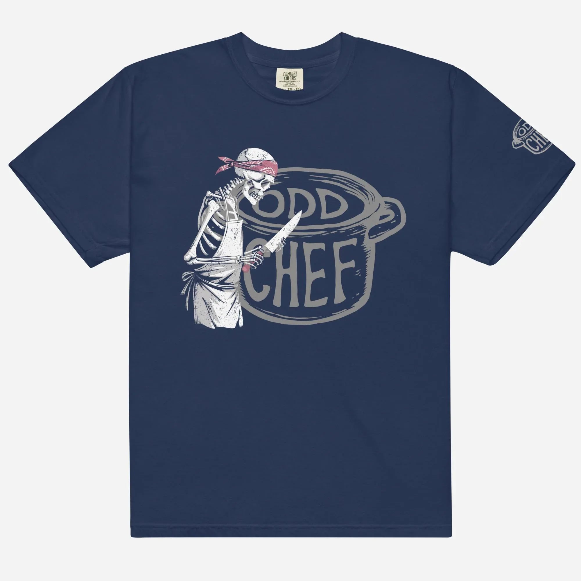 Odd Chef Skeleton Heavyweight Streetwear Tee - Odd Chef