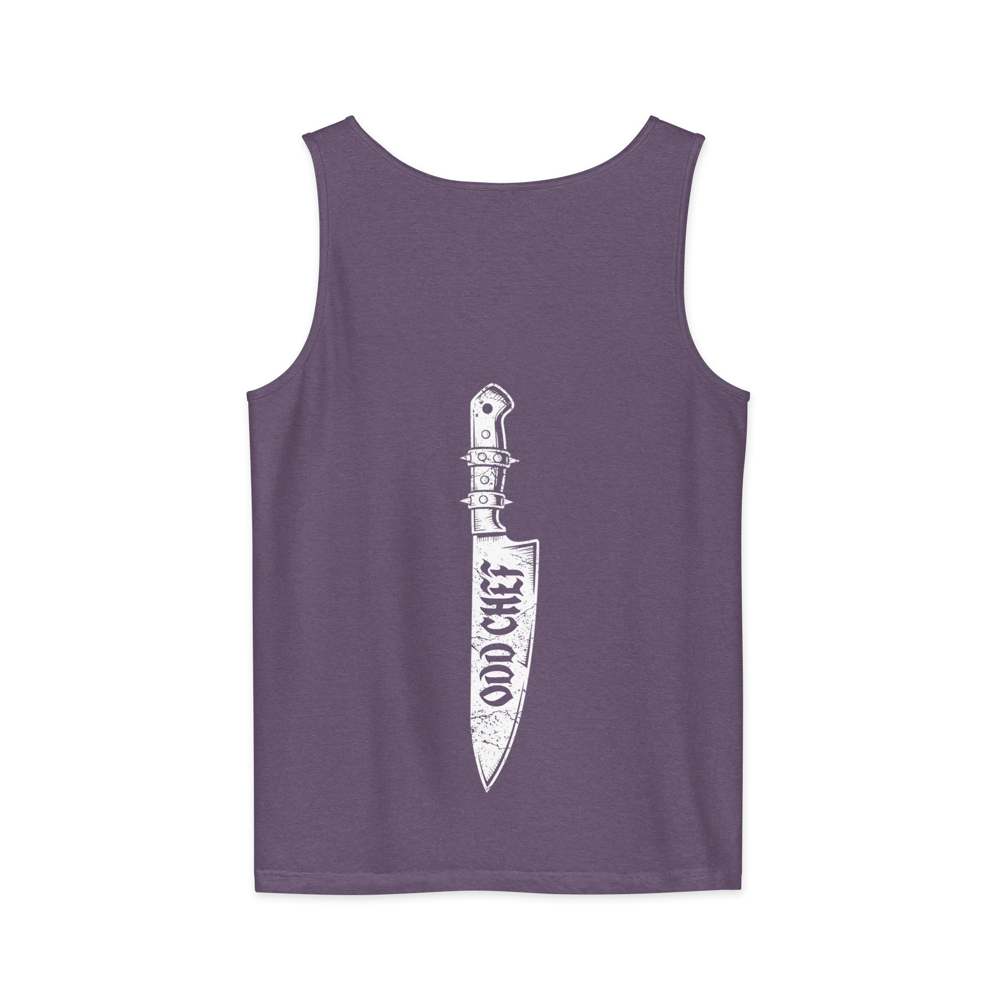 Odd Chef Knife BACK PRINT Premium Unisex tank