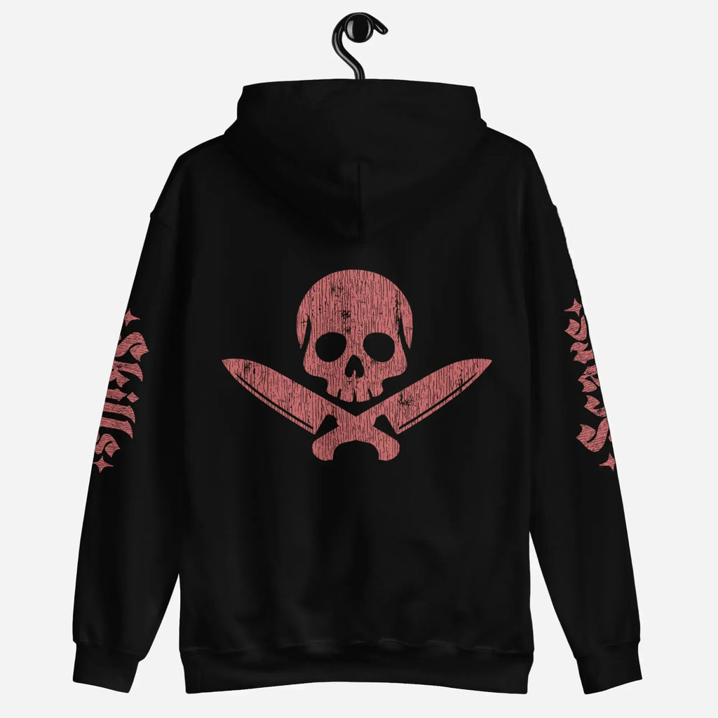 Official Edition Meat-Red Skull & Crossed Knives Unisex Hoodie - Odd Chef