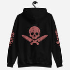 Official Edition Meat-Red Skull & Crossed Knives Unisex Hoodie - Odd Chef