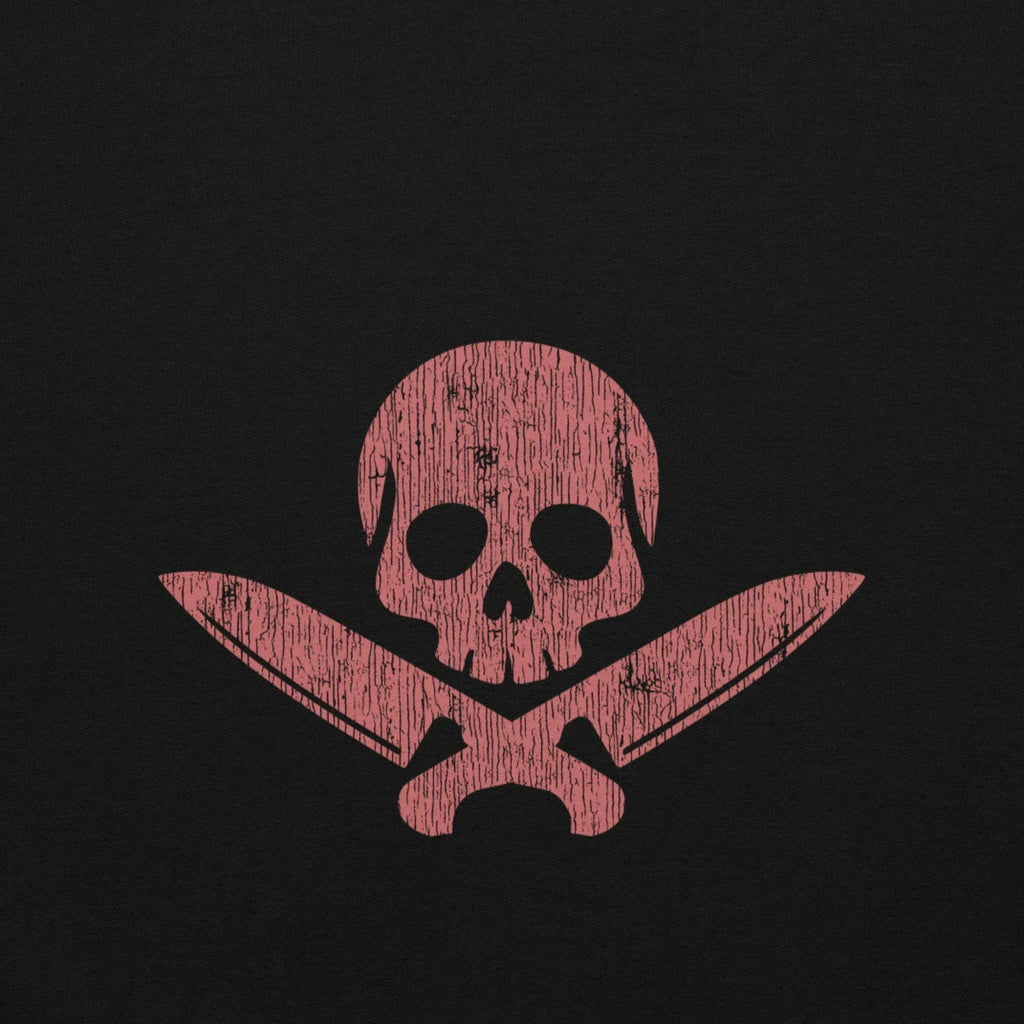 Official Edition Meat-Red Skull & Crossed Knives Unisex Hoodie - Odd Chef