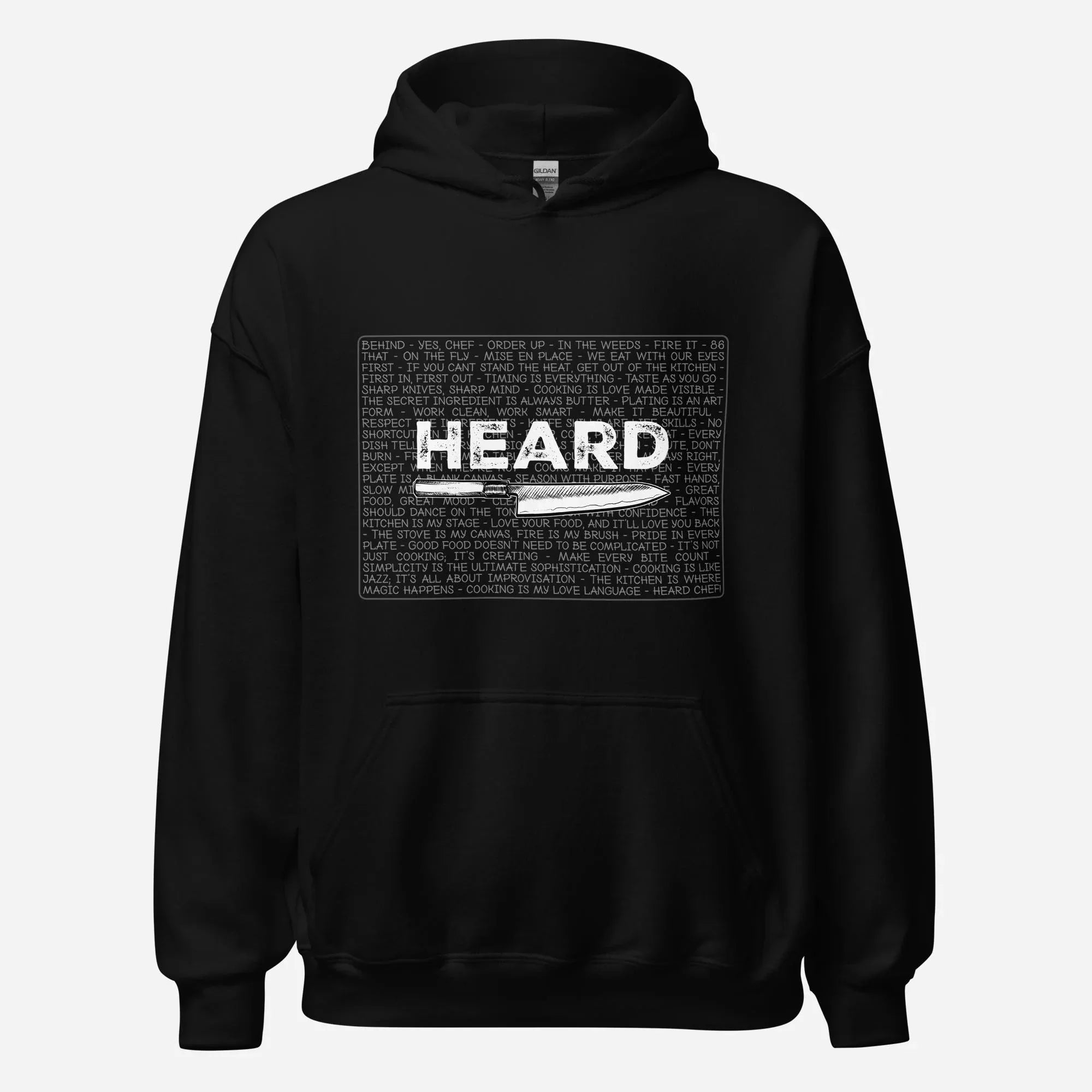 Heard Kitchen Phrase Unisex Hoodie - Odd Chef