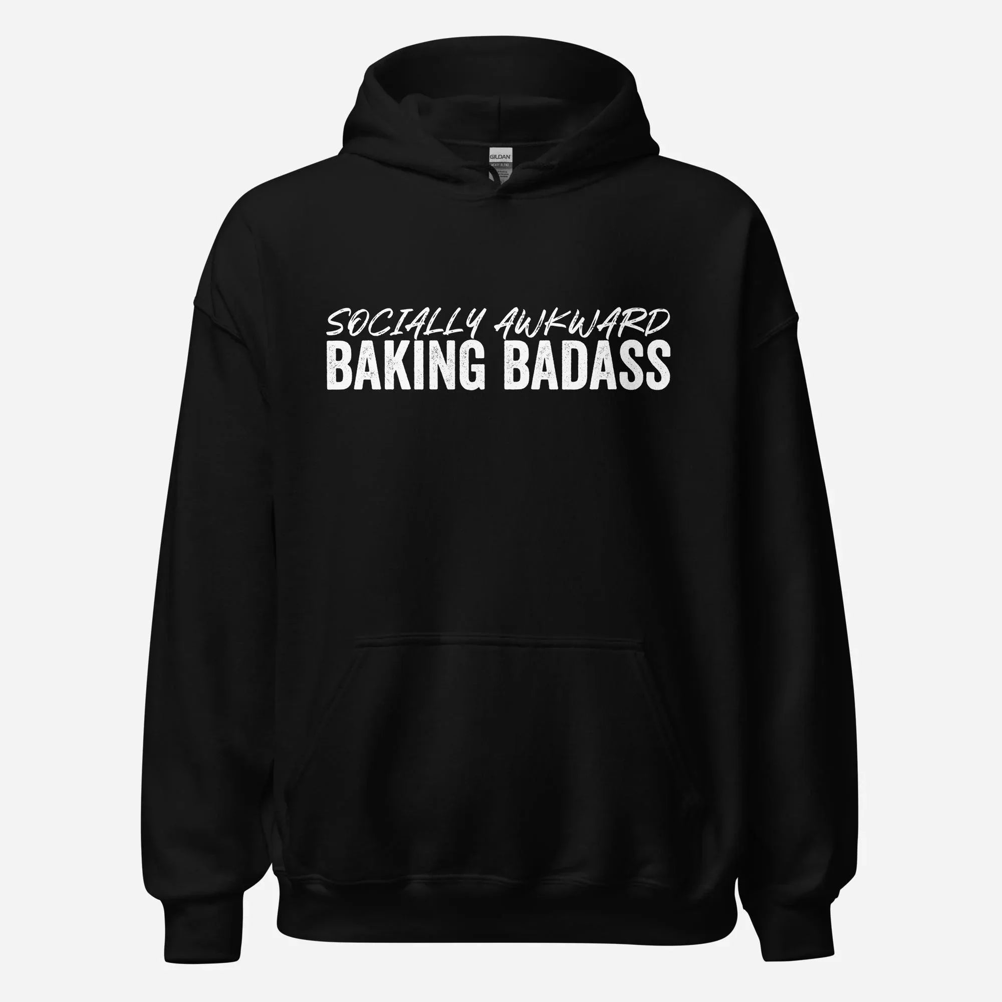 Socially Awkward Baking Badass Unisex Hoodie - Odd Chef