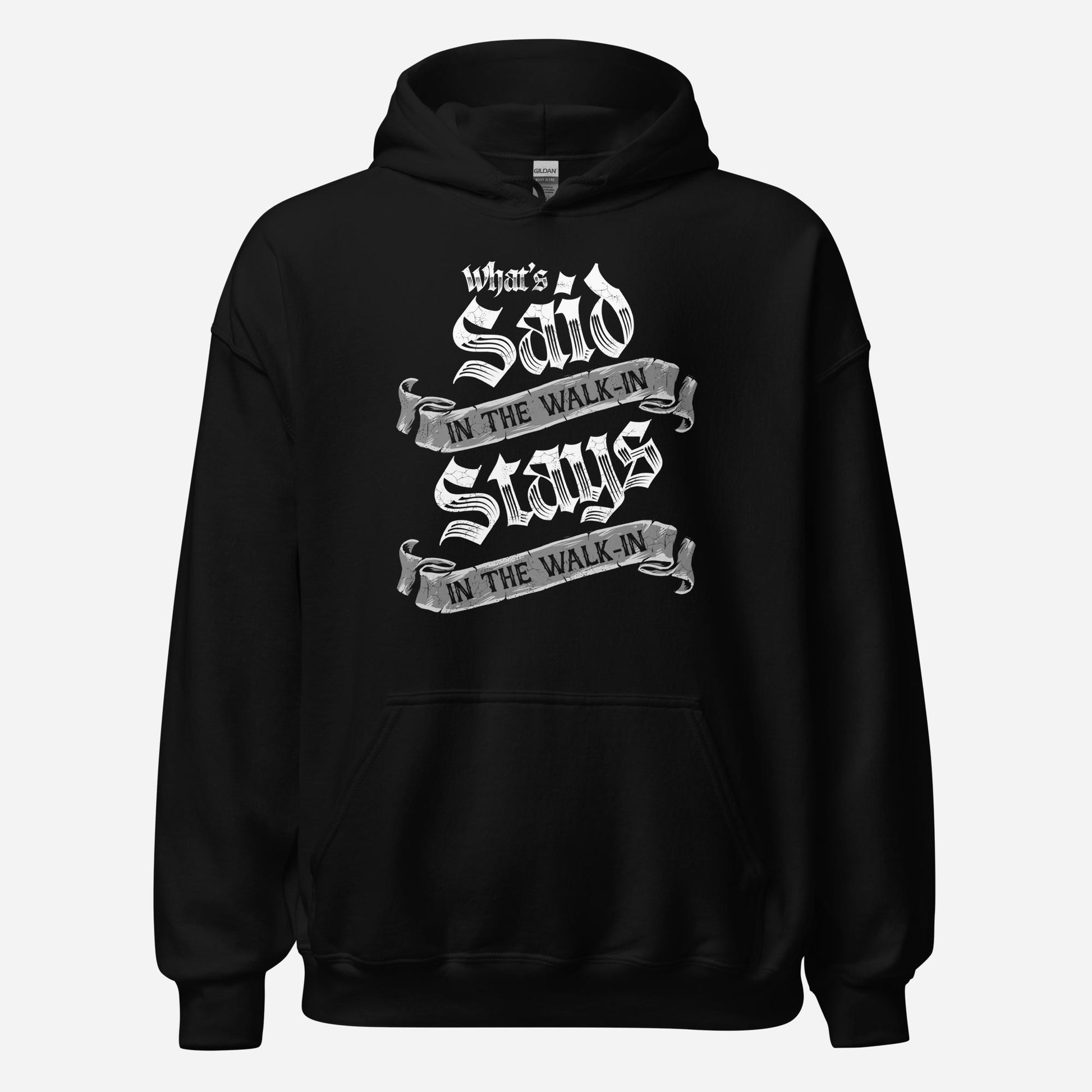 What's Said in the Walkin Unisex Hoodie