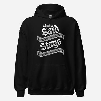 What's Said in the Walkin Unisex Hoodie