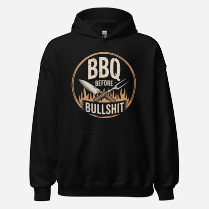 BBQ Before Bullshit Unisex Hoodie
