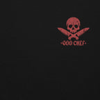 Official Edition Meat-Red Skull & Crossed Knives Unisex Hoodie - Odd Chef