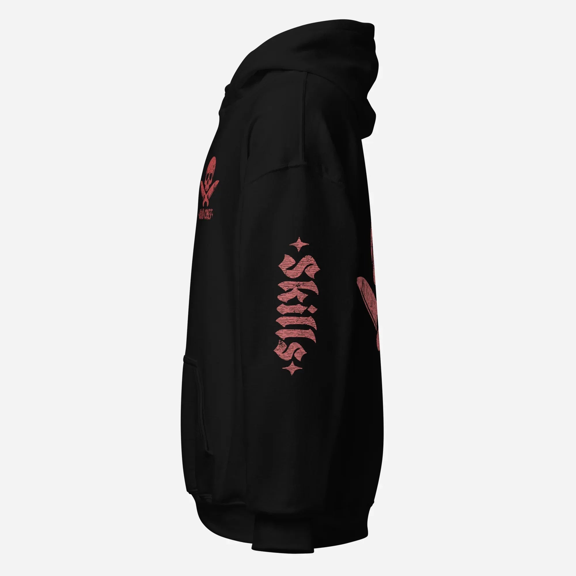Official Edition Meat-Red Skull & Crossed Knives Unisex Hoodie - Odd Chef